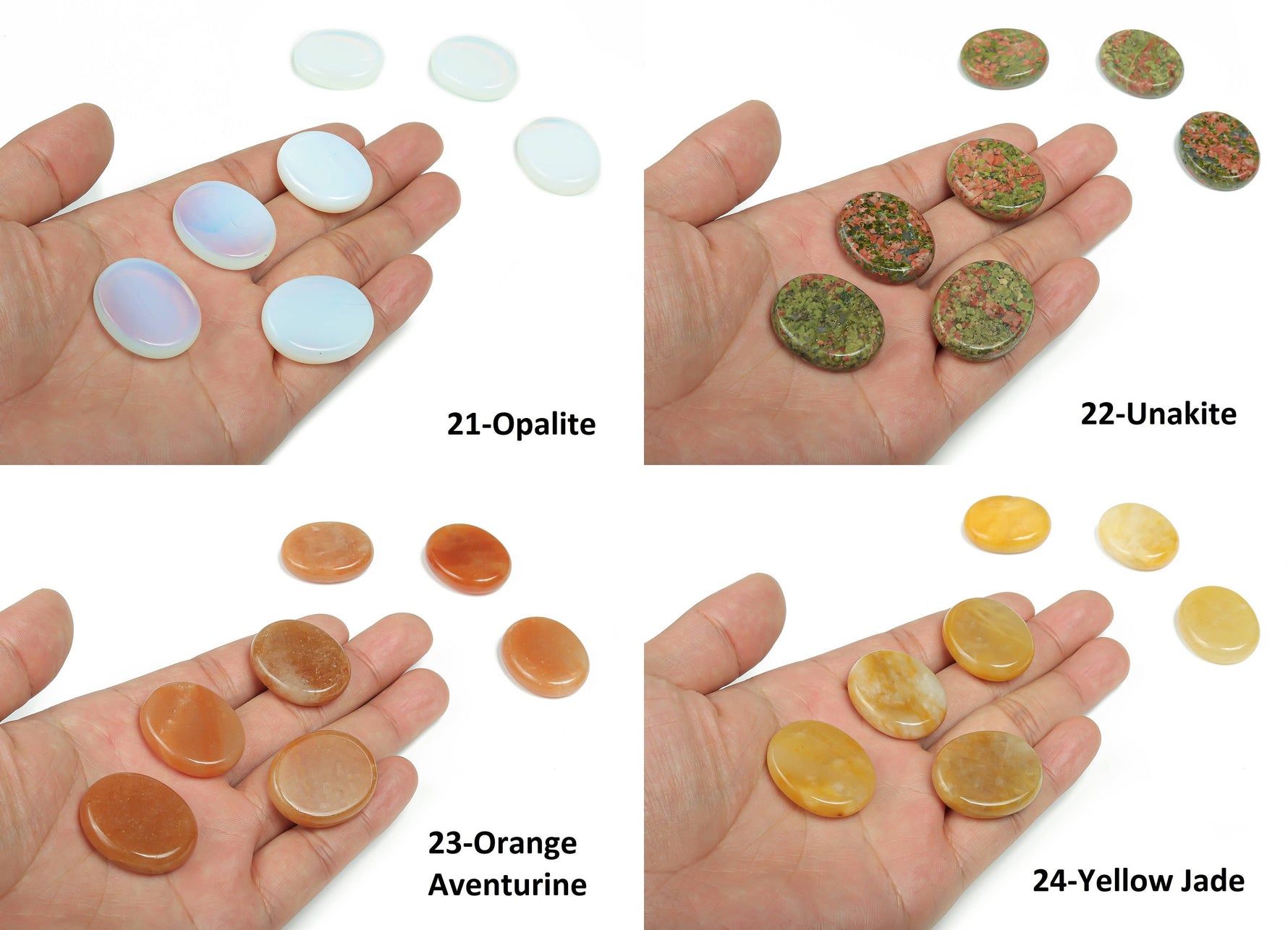 Mixed gemstone flat slab featuring vibrant crystals with natural textures, measuring 30x25x7 mm, ideal for healing and energy work.