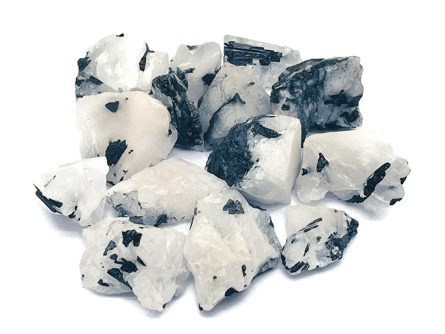 Quartz tourmaliné brut ?€? Pierre tourmalinée naturelle ?€? Cristal tourmaliné brut ?€? Cristal de guérison ?€? Tourmaliné brut ?€? RA1032