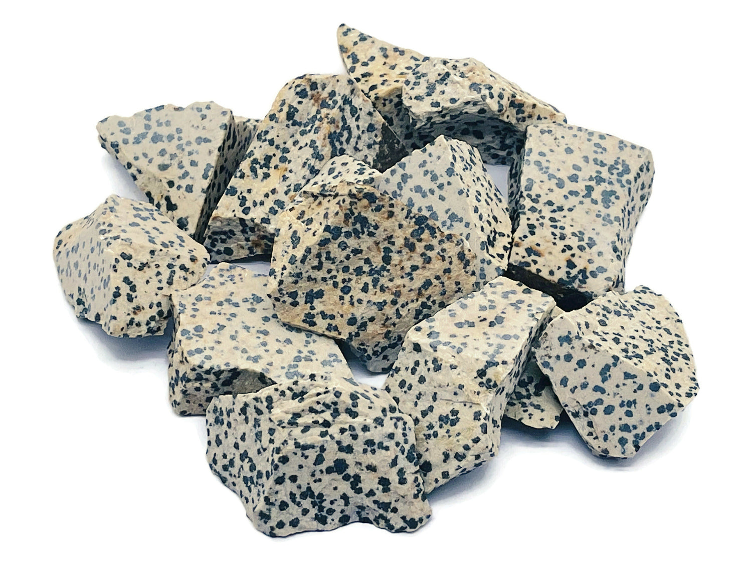 Raw Dalmatian Jasper Gemstone - RA1035