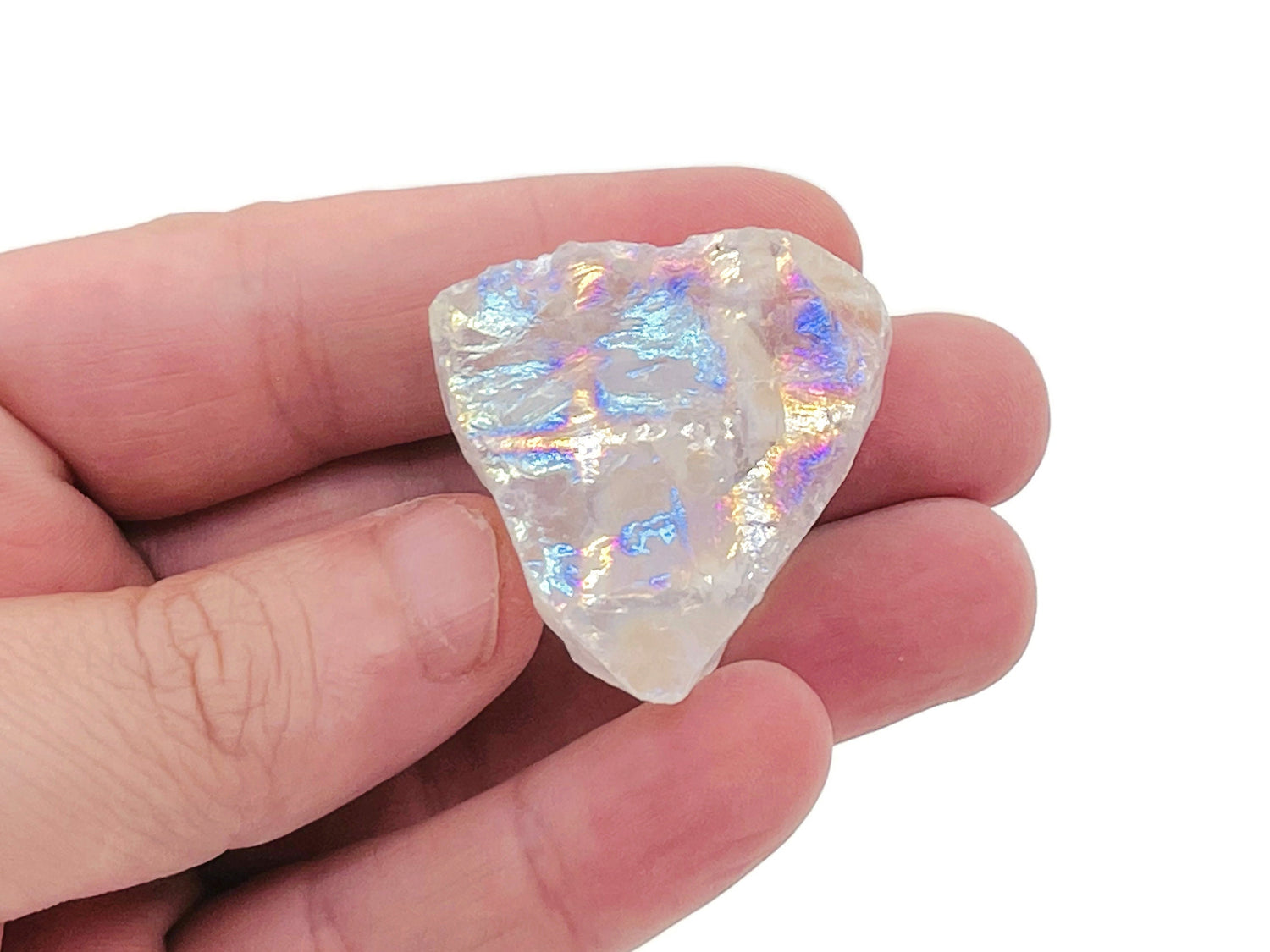 Angel Aura Quartz Gemstone - Raw Stone - RA1129