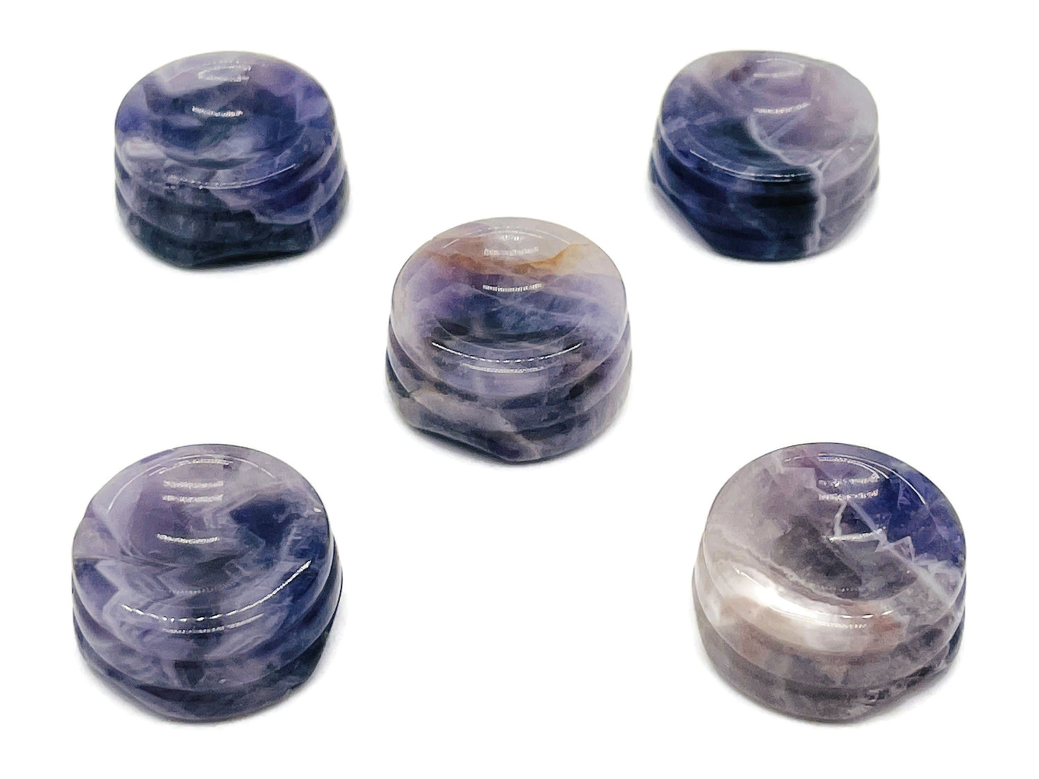 Amethyst Crystal Sphere Stand - Carved Gemstone - Home Decor - SD1005