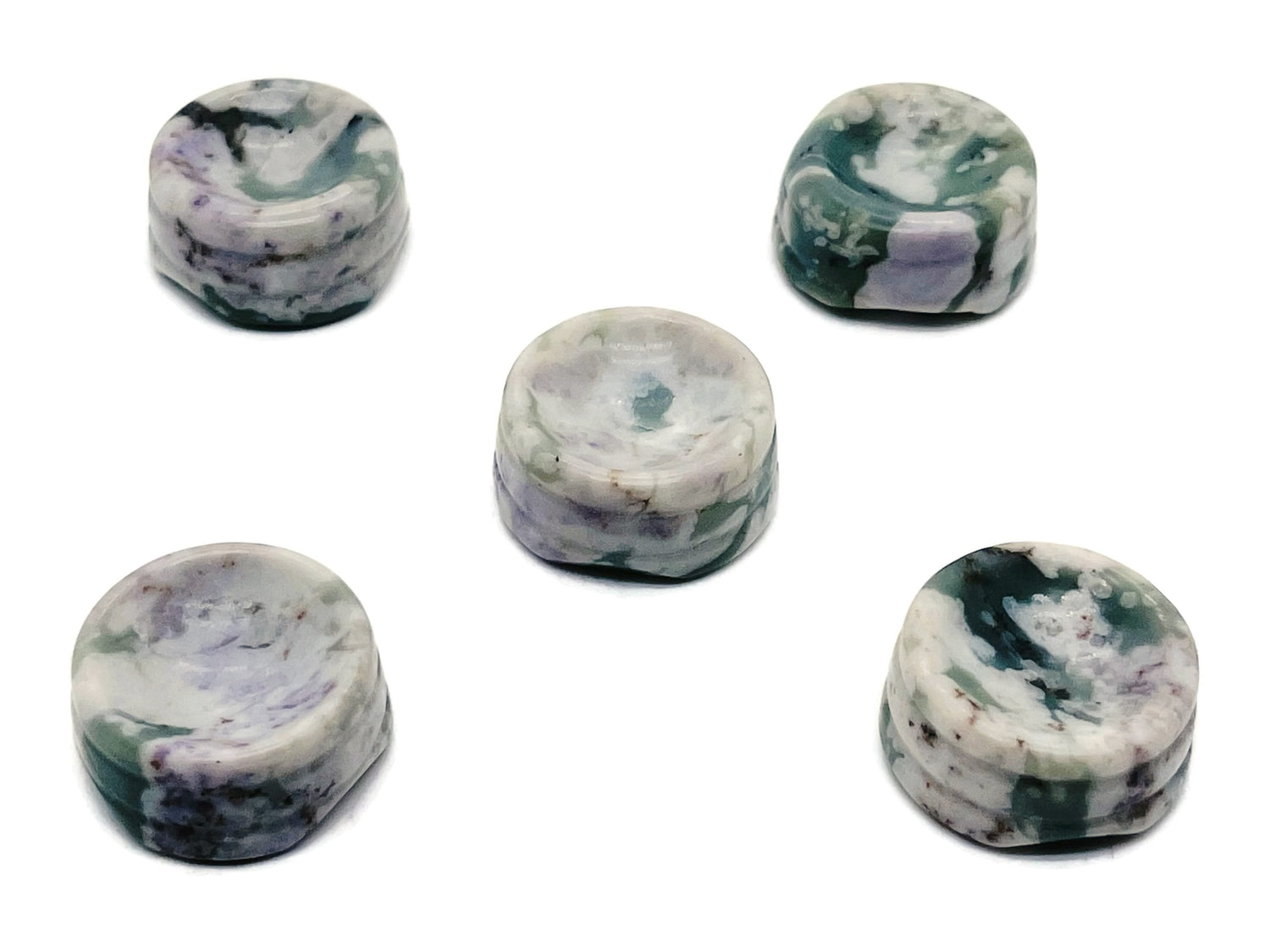 Peace Jade Crystal Sphere Stand - Carved Gemstone - Home Decor - SD1019