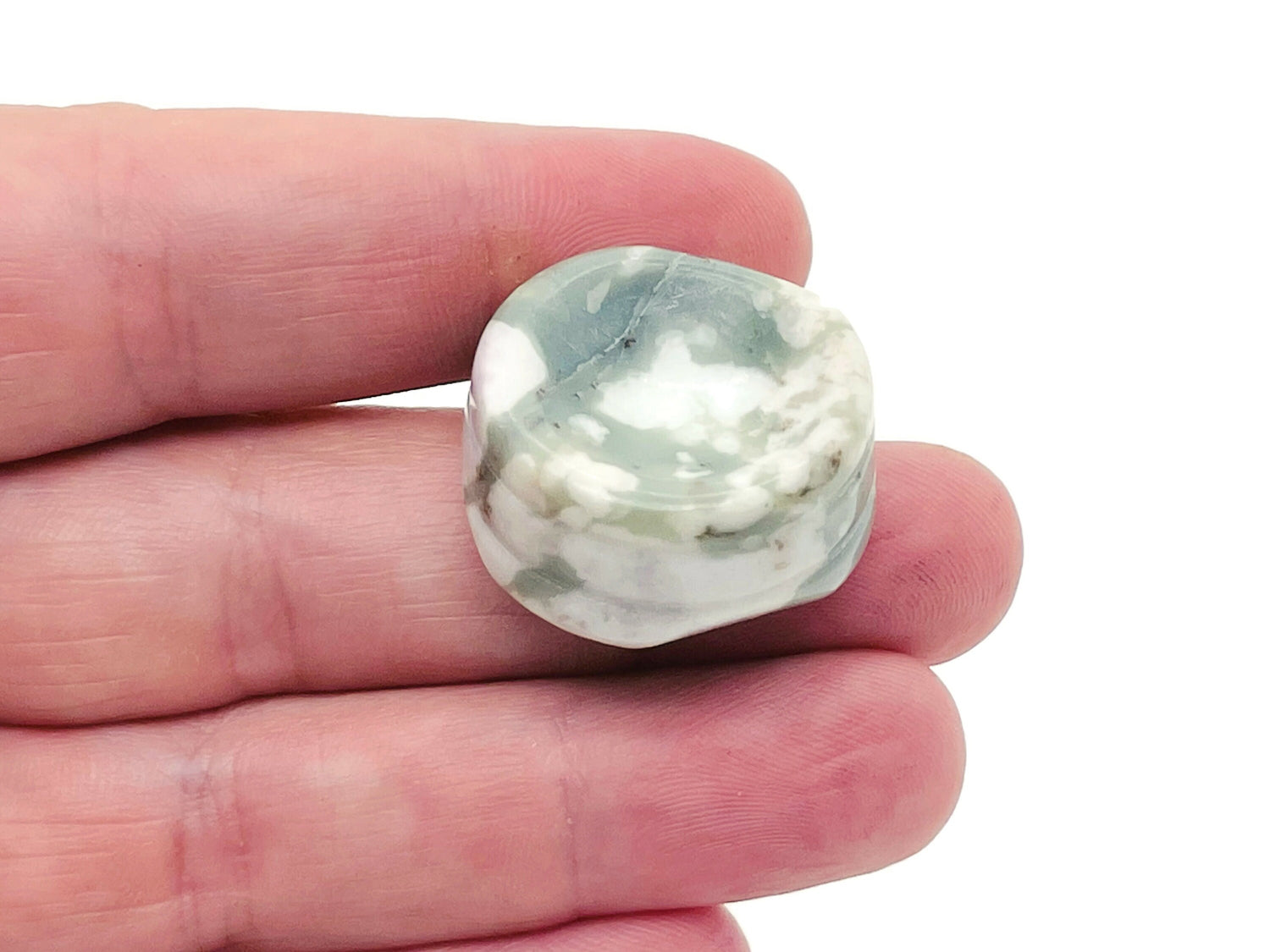 Peace Jade Crystal Sphere Stand - Carved Gemstone - Home Decor - SD1019