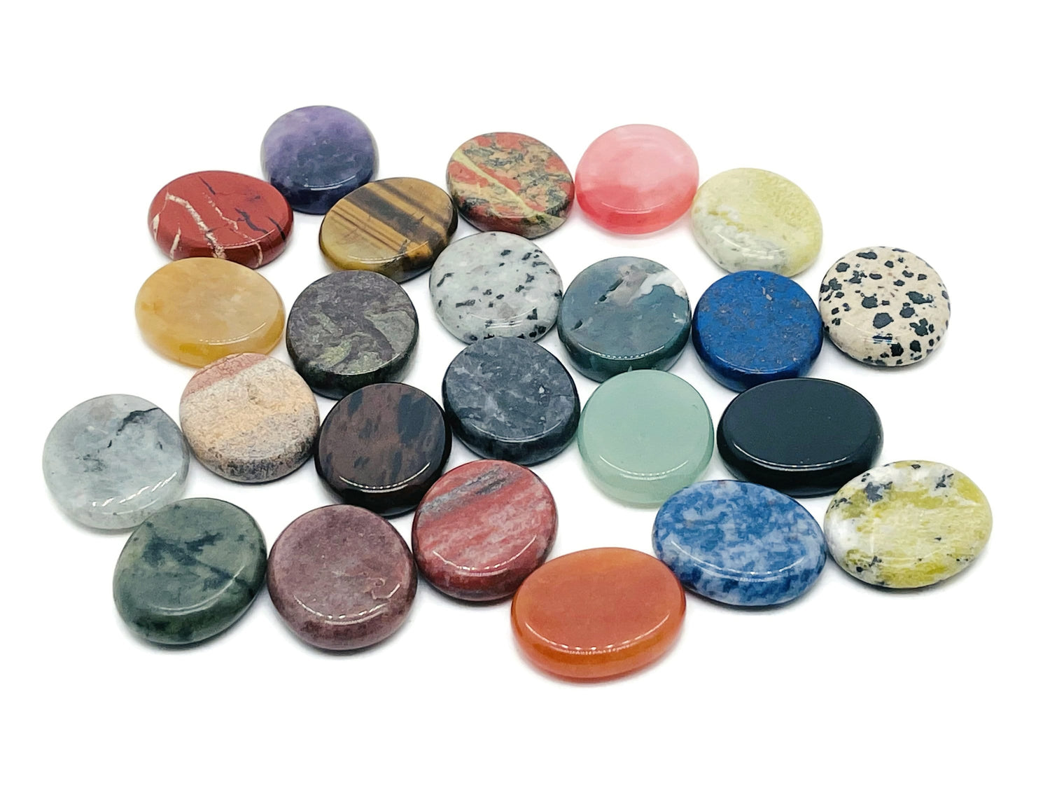 Crystal Flat Gemstone - Slab Crystal - Healing Crystals - 30x25x7 - MIX