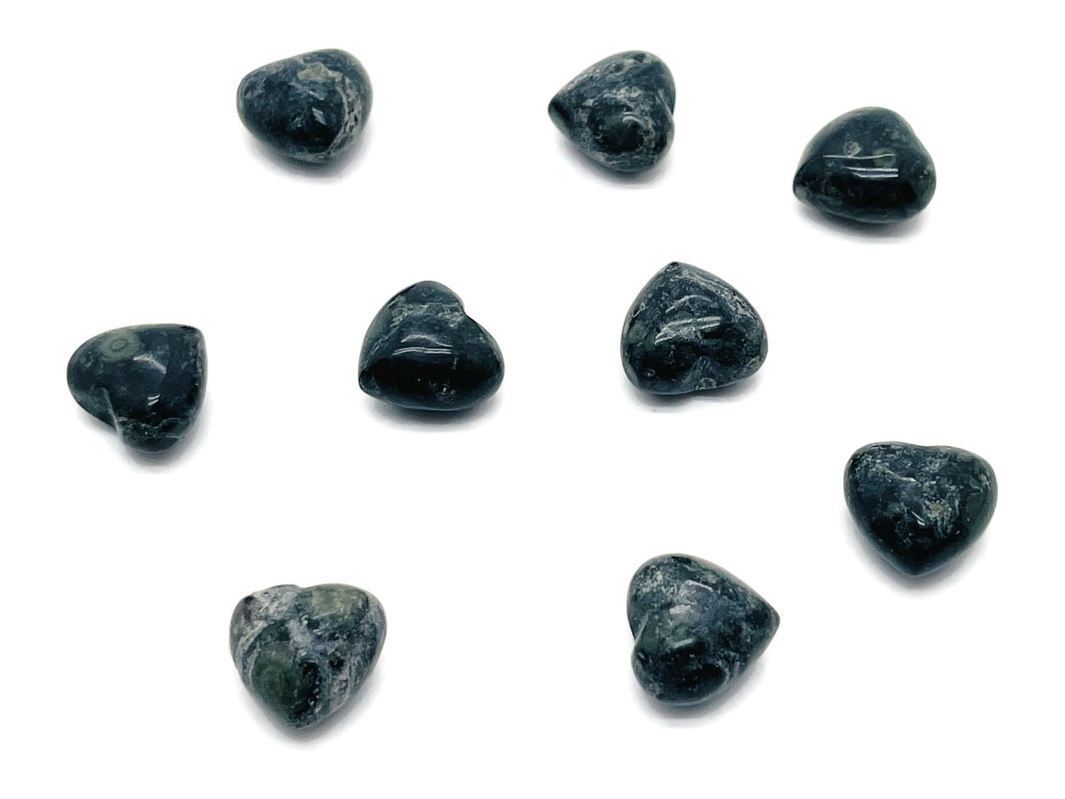 Jaspe Kambaba Corazón - Forma de Corazón Hinchado - 15x15x9mm - HE1045