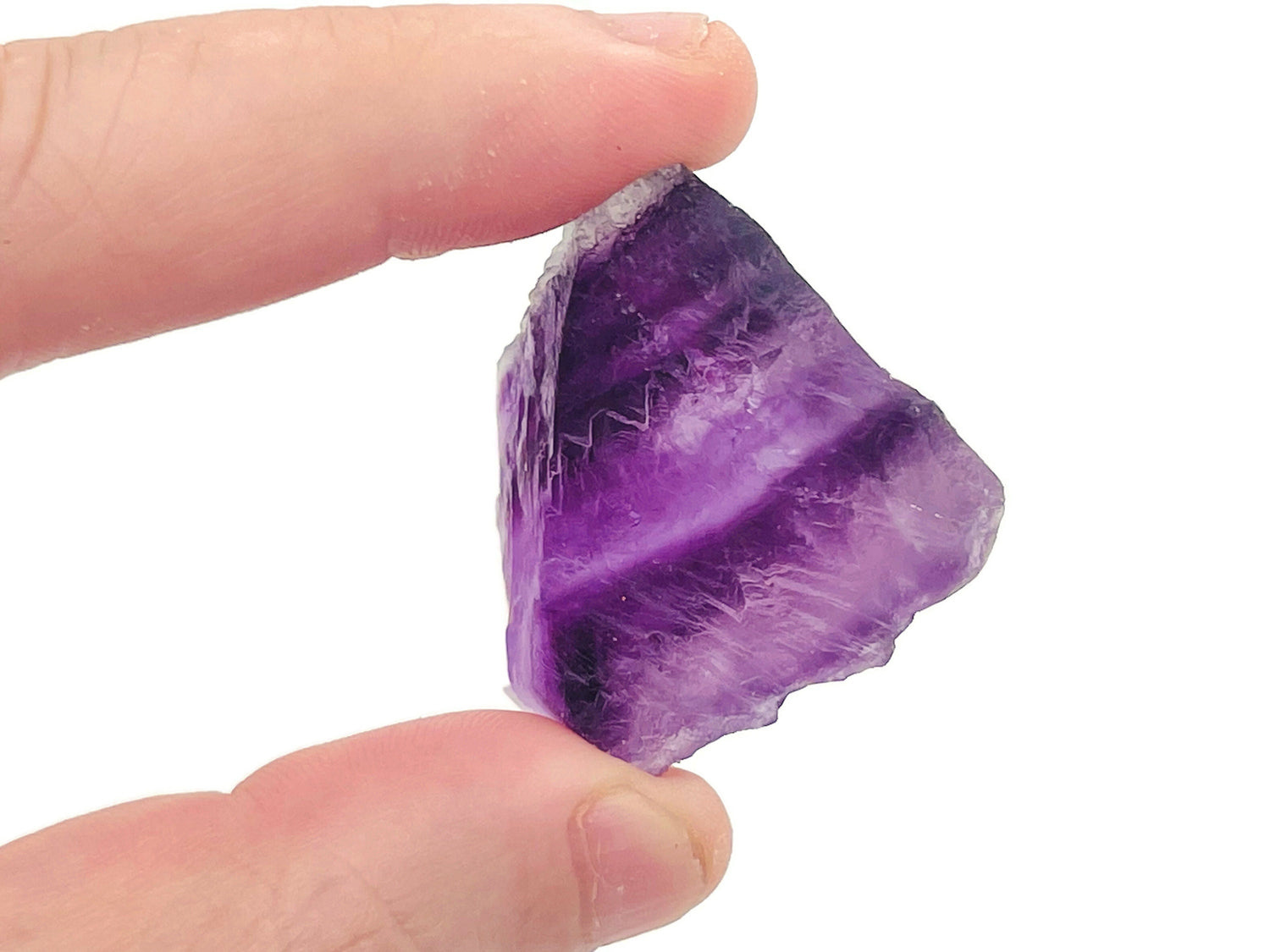 Raw Purple Fluorite Gemstone - RA1054