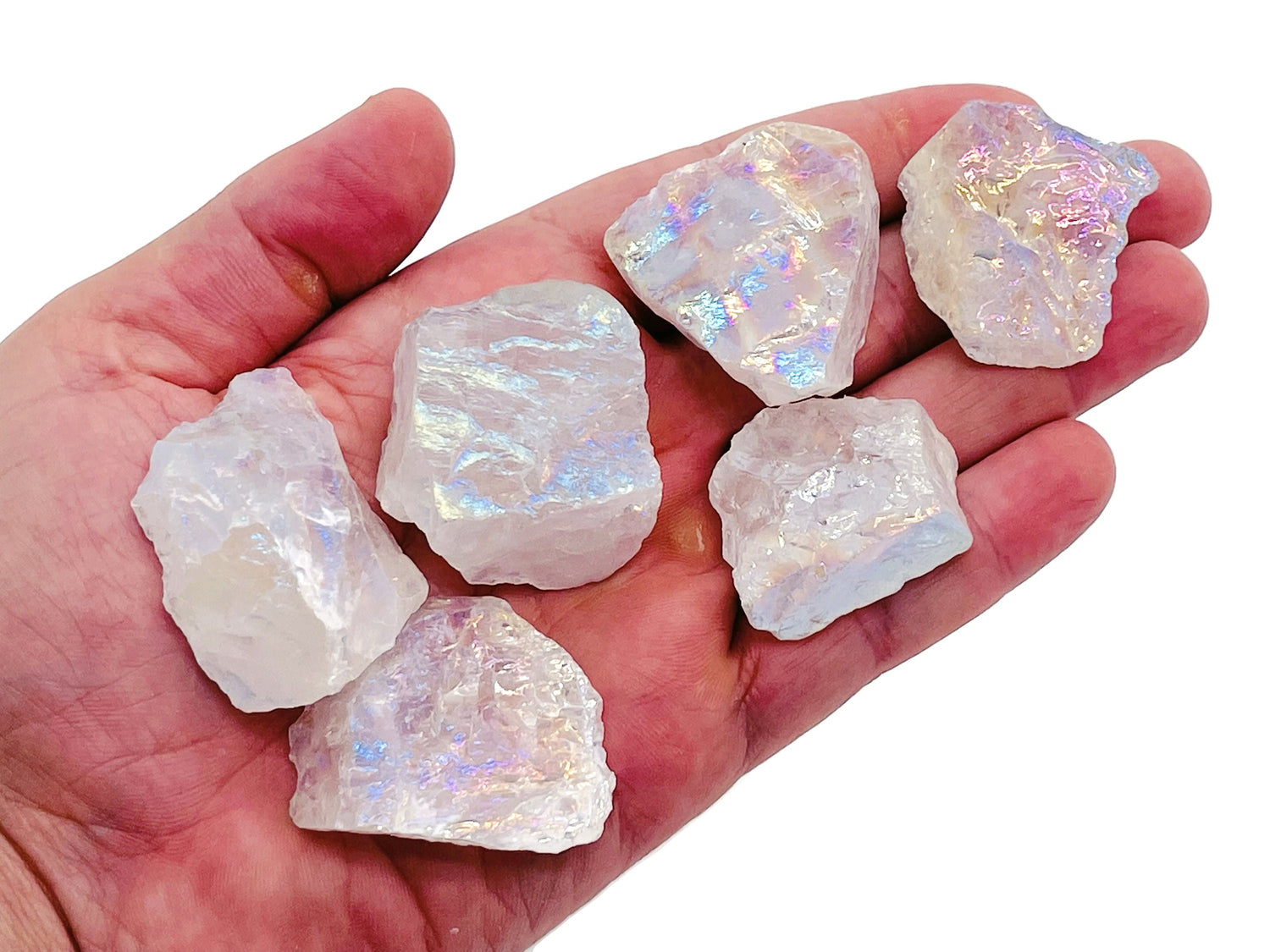 Angel Aura Quartz Gemstone - Raw Stone - RA1129