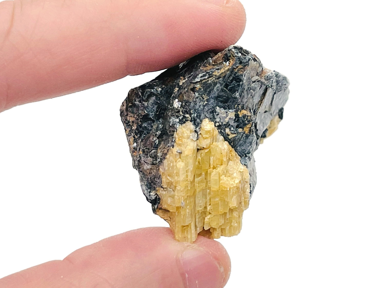 Gema de Turmalina Amarilla en Bruto - RA1137