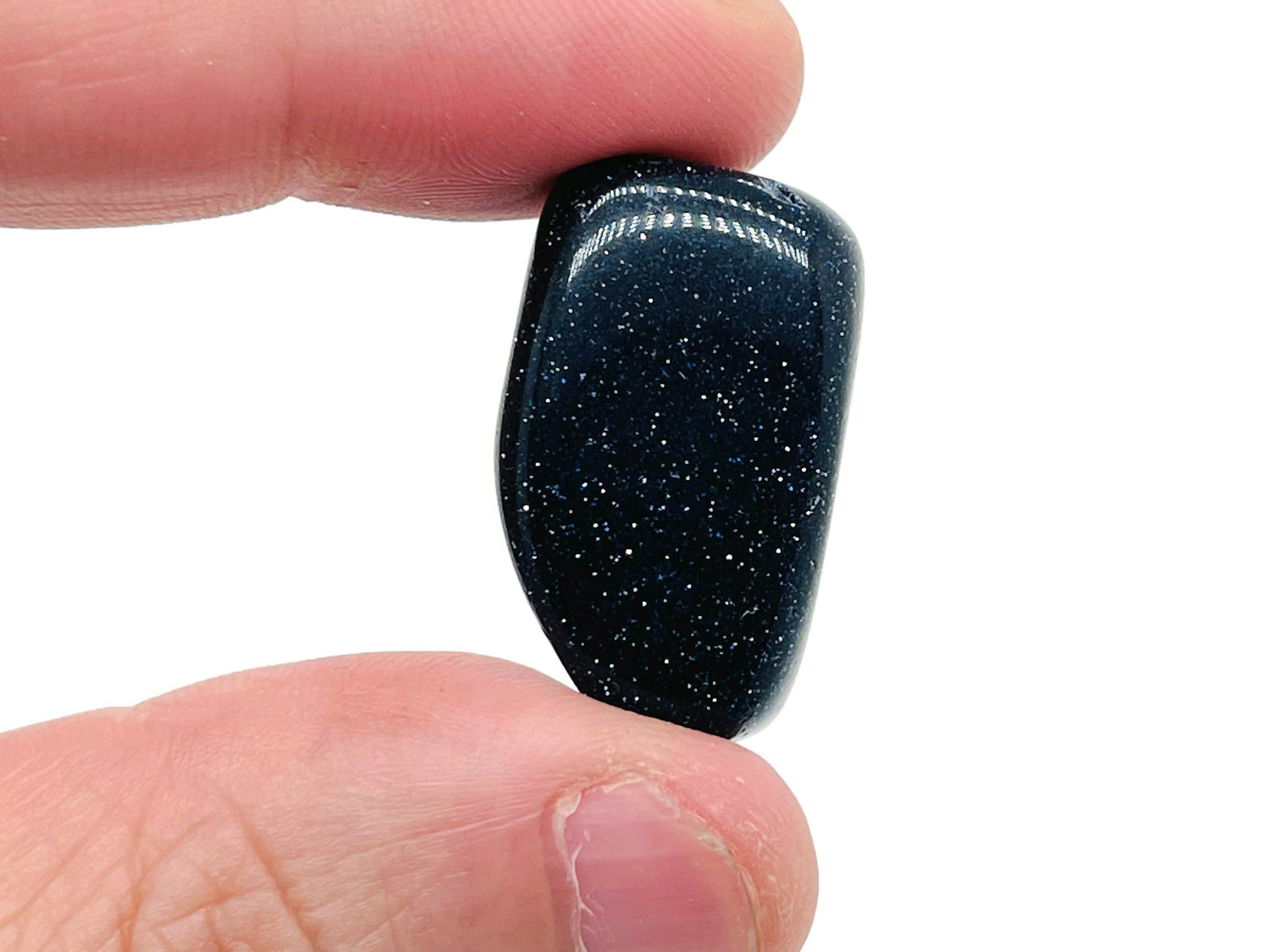 Piedra Tamboreada Goldstone Azul - Piedra Arenisca Azul - TU1168