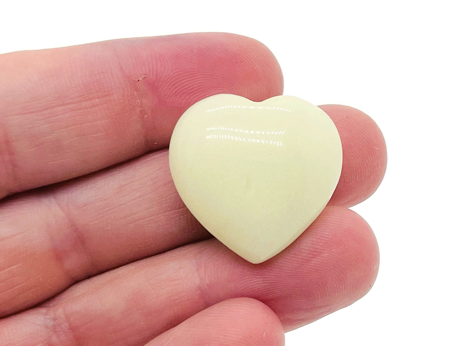 Luminous Heart Gemstone - 25mm - HE1136