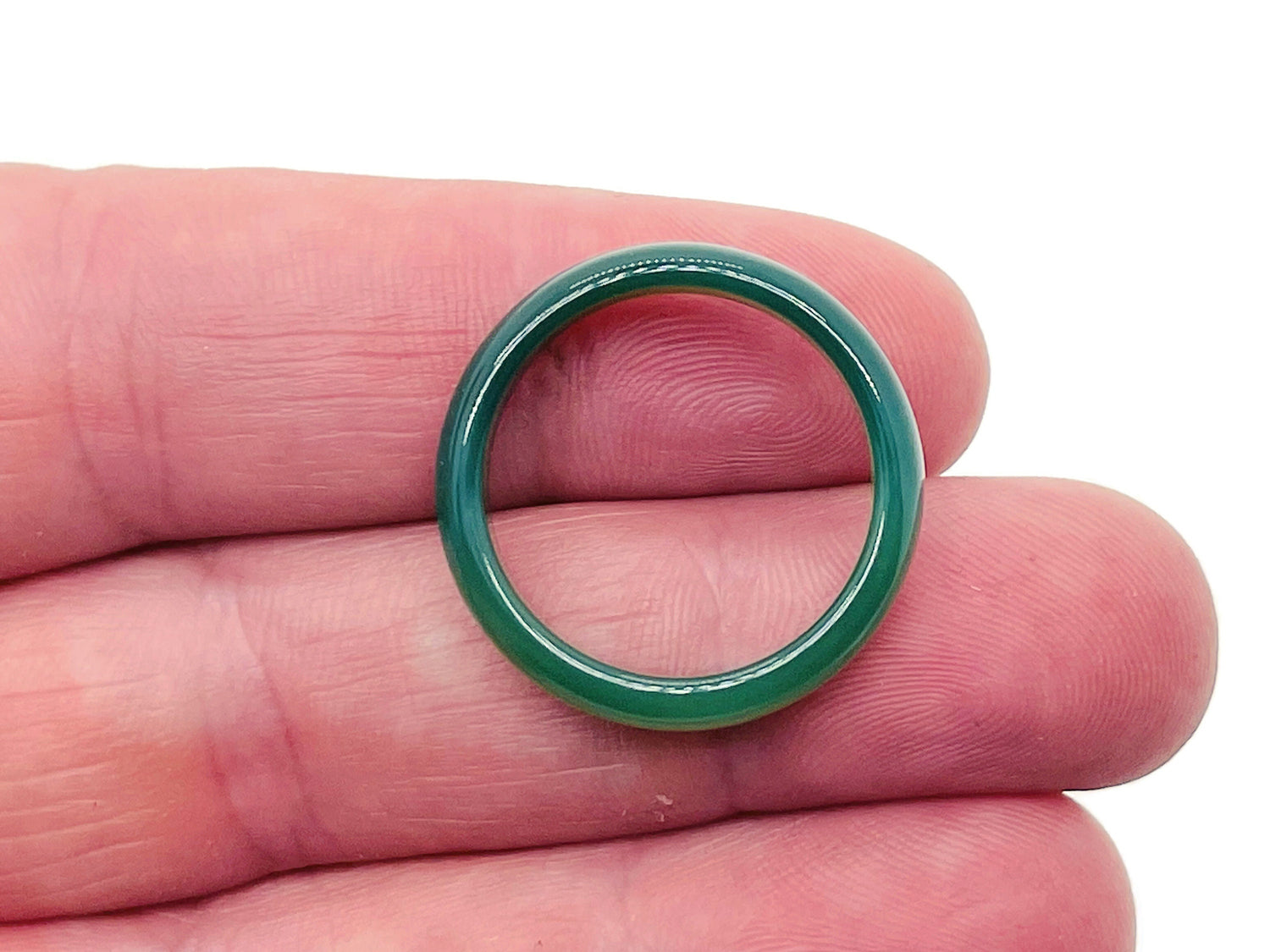 Green Agate Crystal Ring - Best Jewelry - RI1014