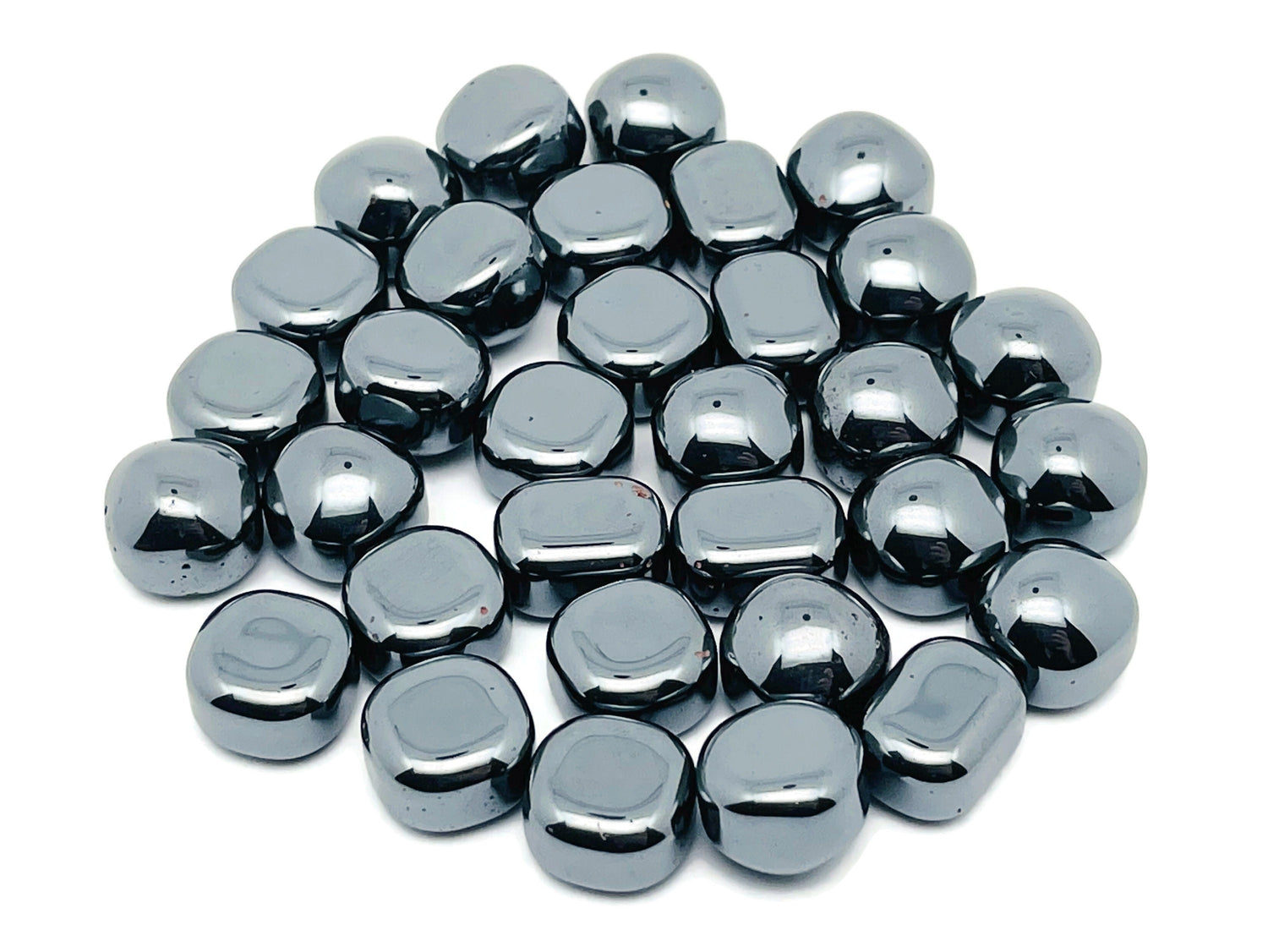 Pierre roulée d'hématite ?€? Breloque en cristal d'hématite ?€? Pierre d'hématite naturelle ?€? Purifie les énergies négatives ?€? Petite hématite ?€? TU1225
