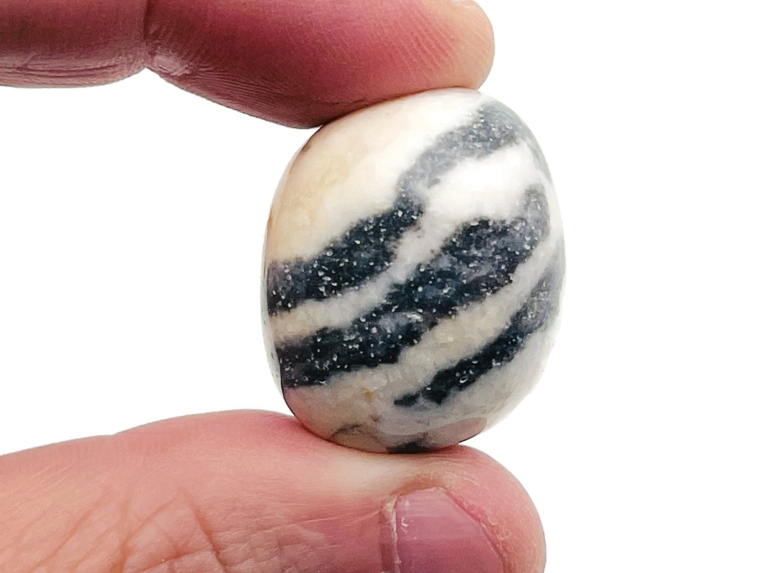 Calcite zébrée roulée ?€? Pierre précieuse Calcite zébrée ?€? Pierre de calcite ?€? Pierre en vrac ?€? TU1228