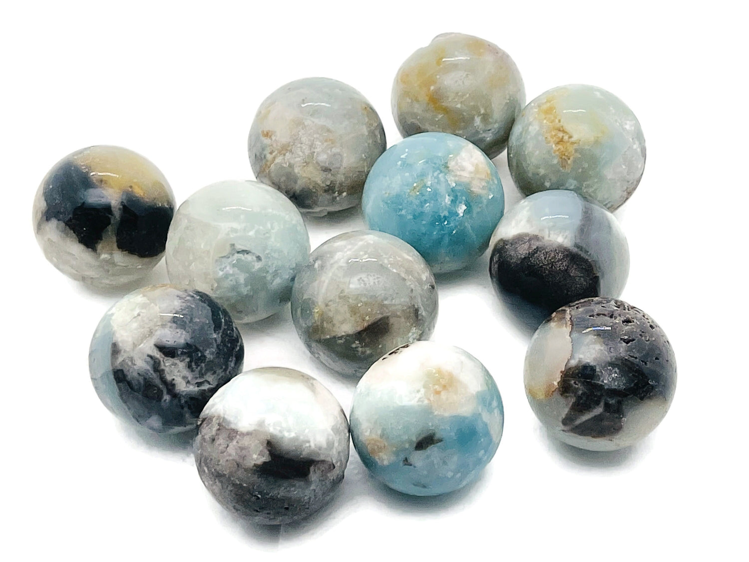 Caribbean Calcite Sphere Gemstone - Crystal Ball - 30mm - SP1150