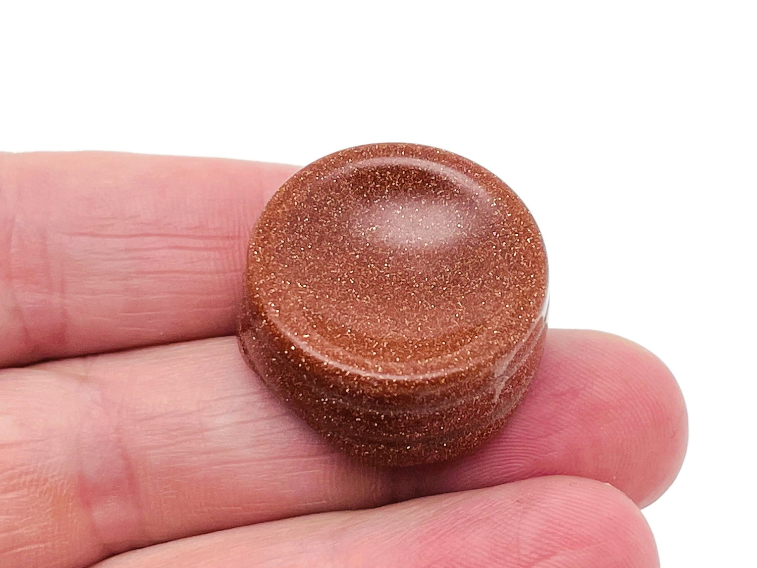 Goldstone Crystal Sphere Stand - Carved Gemstone - Home Decor - SD1025