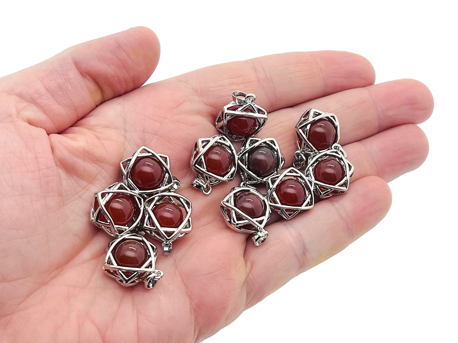 Carnelian Crystal Pendant - Jewelry - NC1193