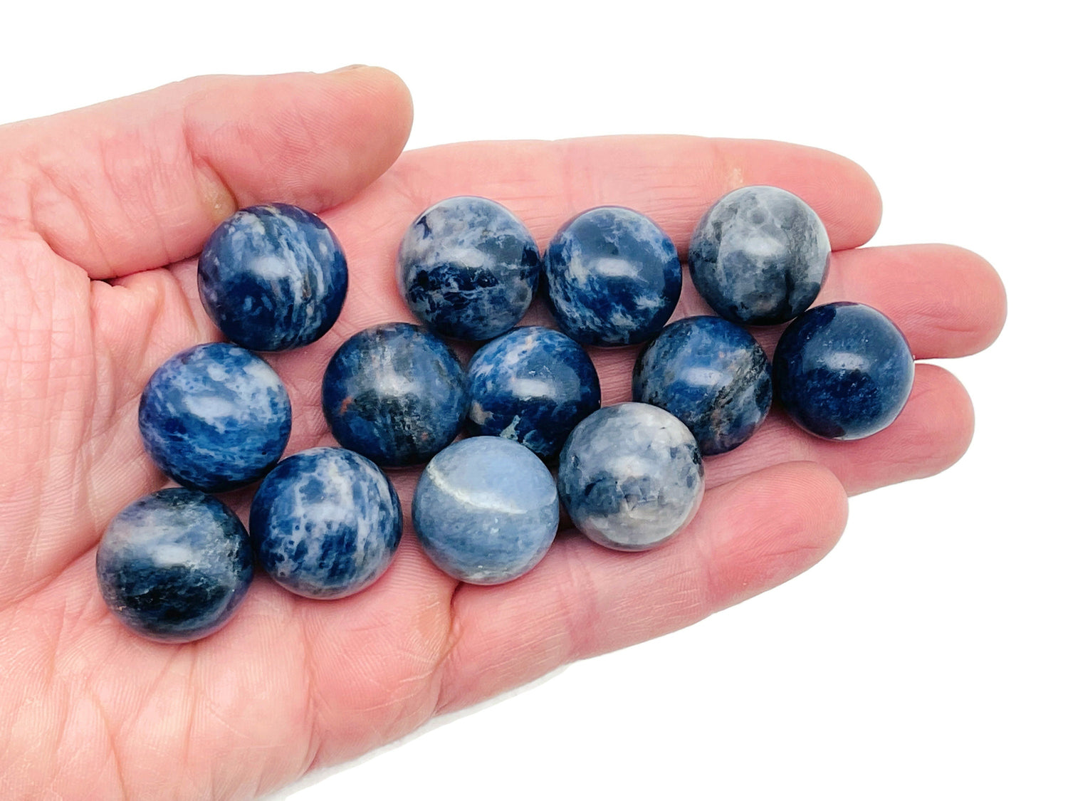 Sodalite Sphere Gemstone - Crystal Ball - 20mm - SP1018