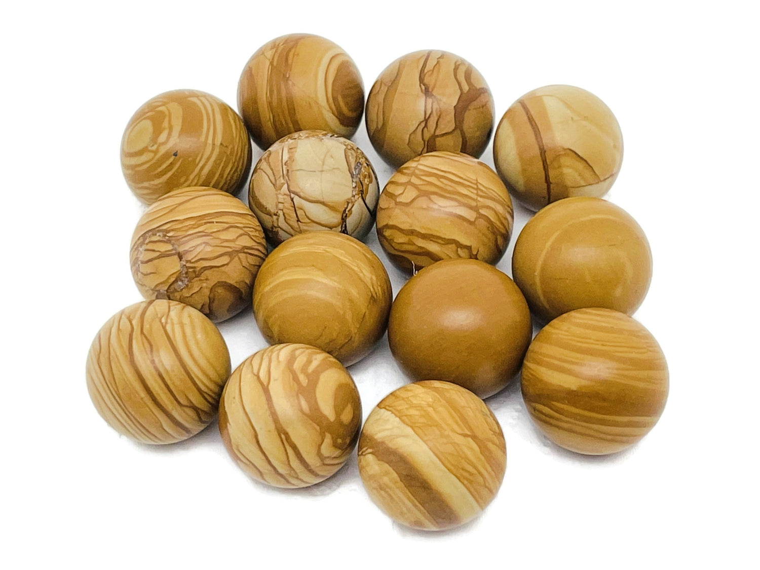 Walnut Jasper Sphere Gemstone - Crystal Ball - 20mm - SP1027