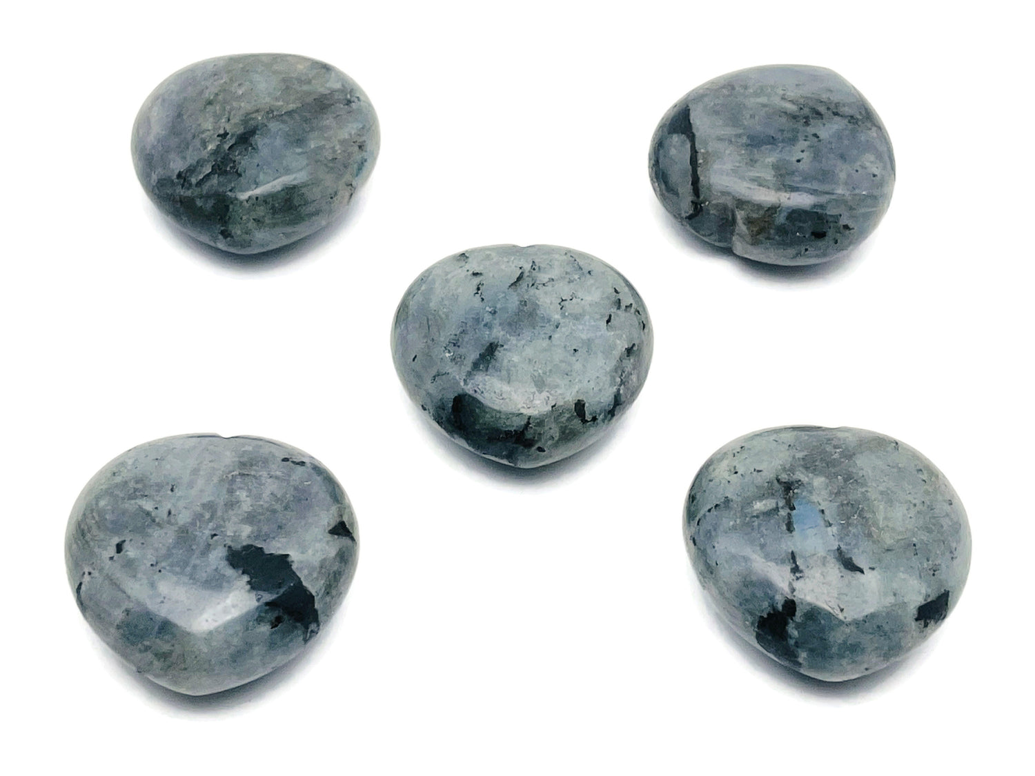 Labradorite Heart Gemstone - 40mm - HE1225