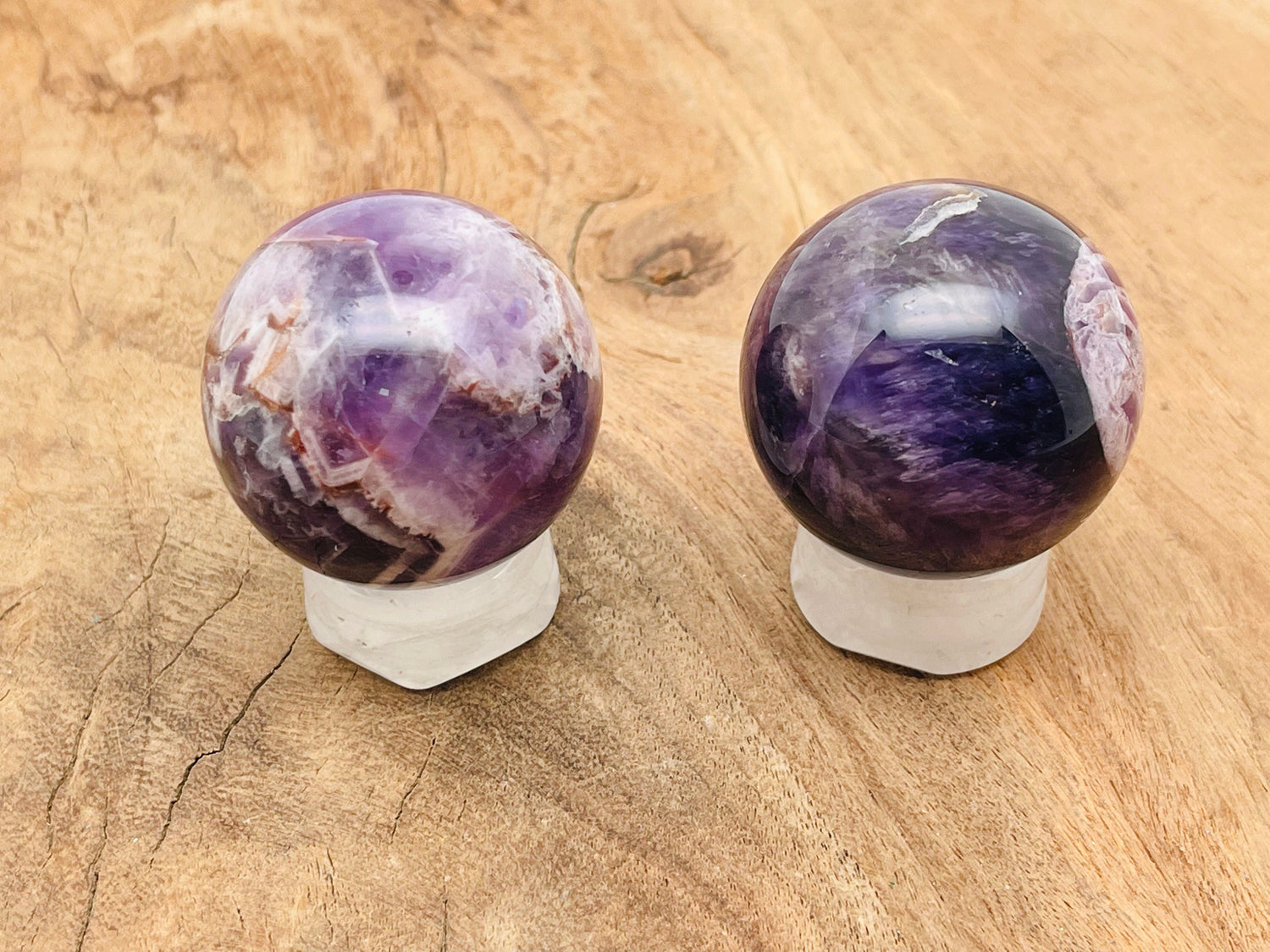 Amethyst Sphere Gemstone - Crystal Ball - 40-50mm - BA1008