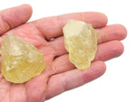 Handmade carved citrine rough crystal incense holder with a natural stone appearance, designed for incense sticks.