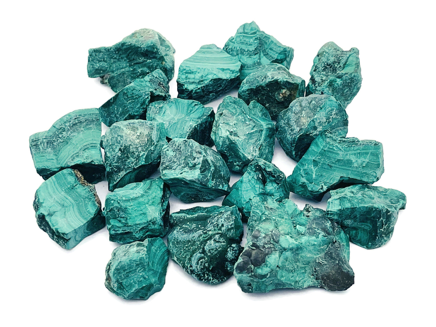 Pierre de malachite brute - Pierre de malachite naturelle - Cristal - Pierre spirituelle ?€? RA1014