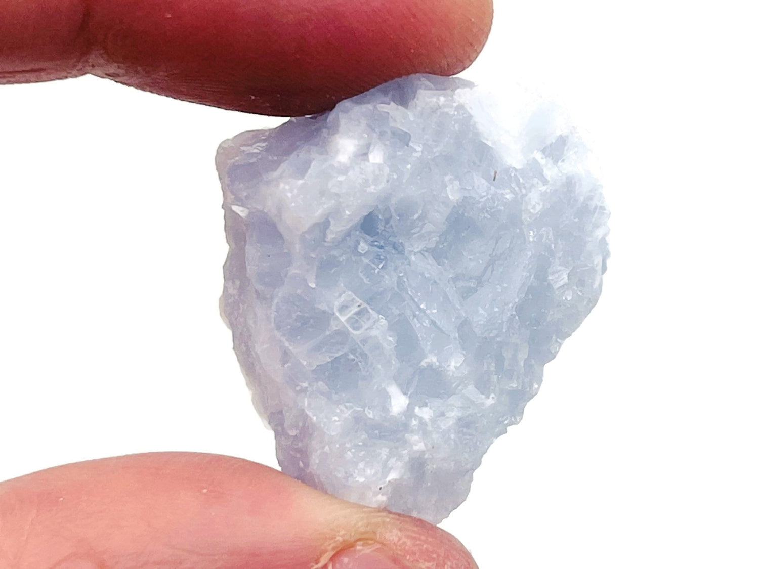 Calcite bleue brute ?€? Cristal de calcite bleue brute ?€? Morceau de calcite bleue ?€? Pierre de cristal de calcite bleue ?€? RA1118
