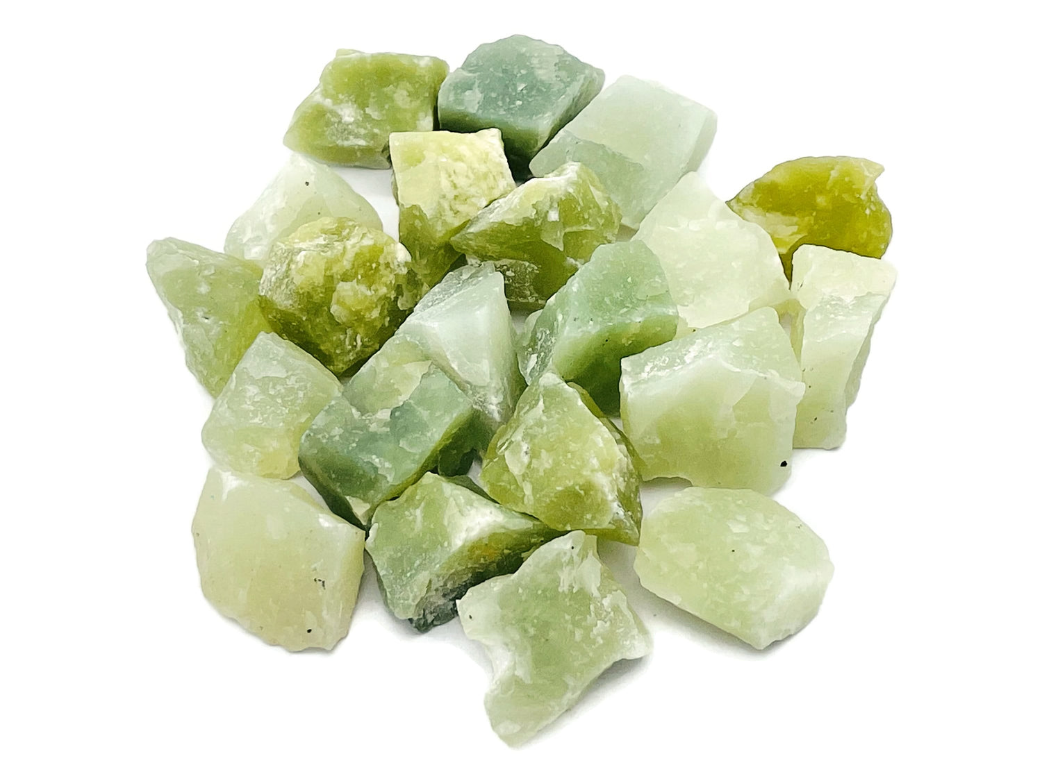 Pierre de jade brute neuve - Pierre verte - Cristal chinois - Pierre précieuse - RA1192