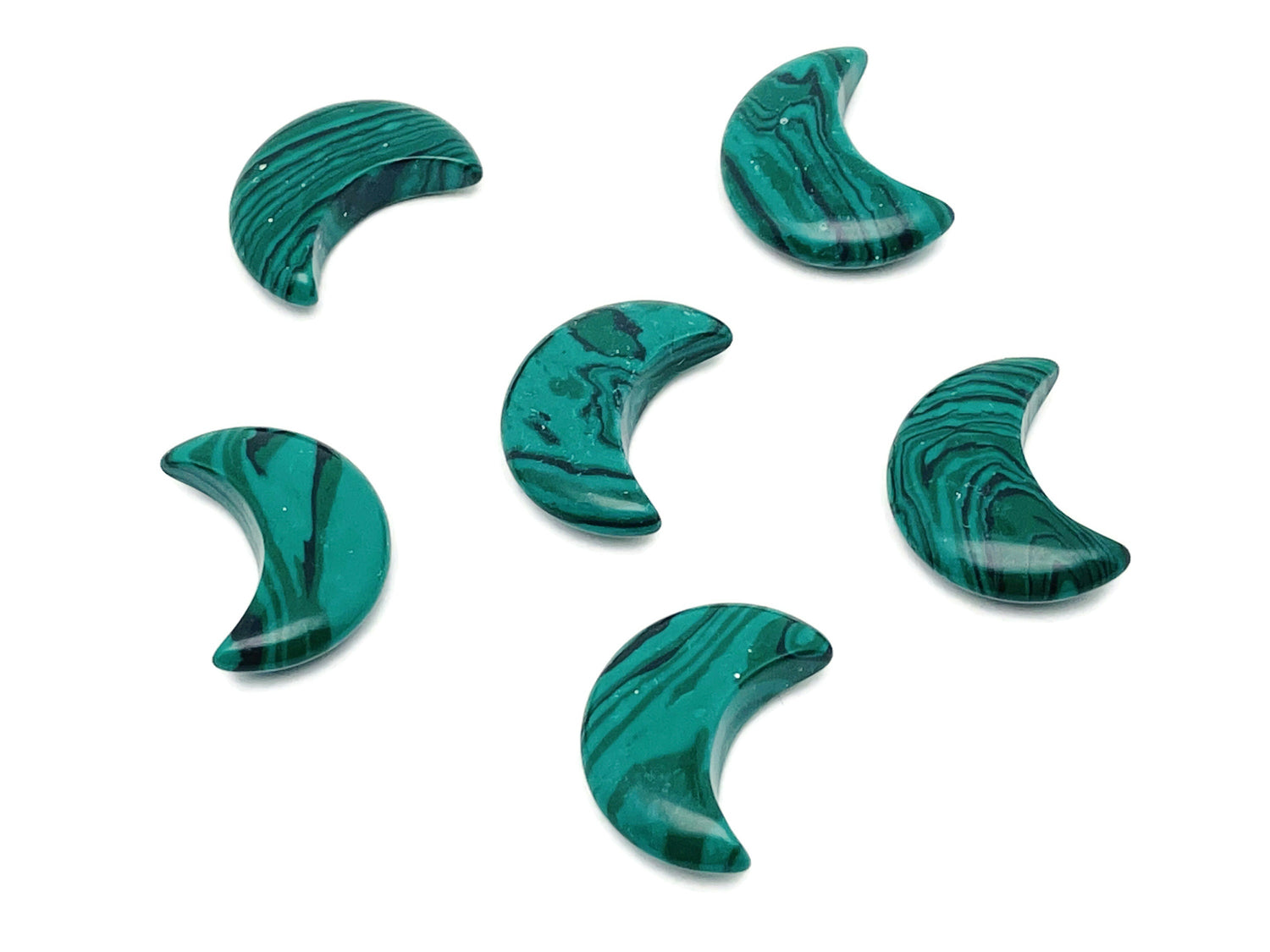 Malachite Synthetic Moon - 30mm - MO1030