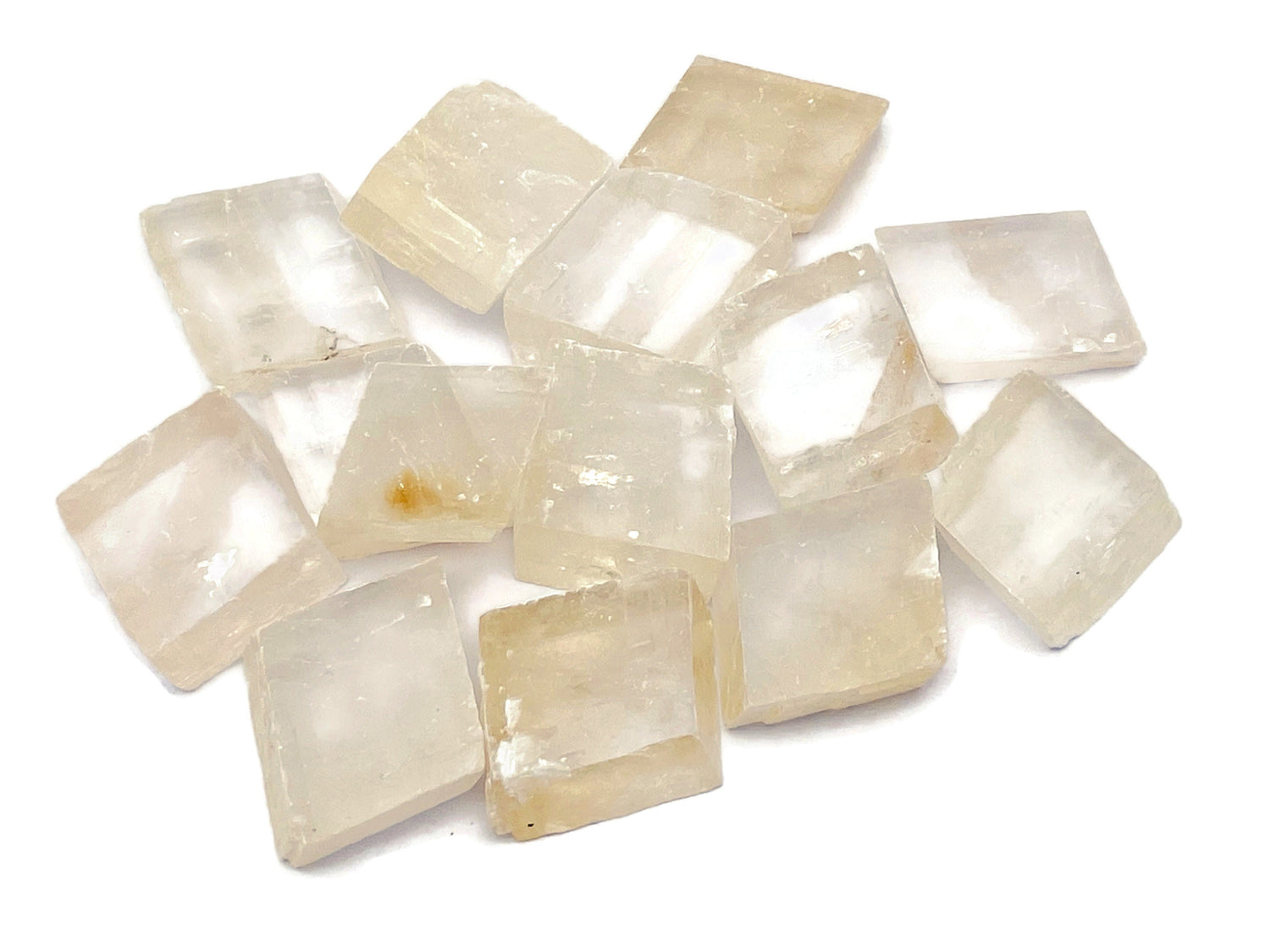 Piedra de Calcita de Islandia Blanca - Calcita Óptima - RA1203