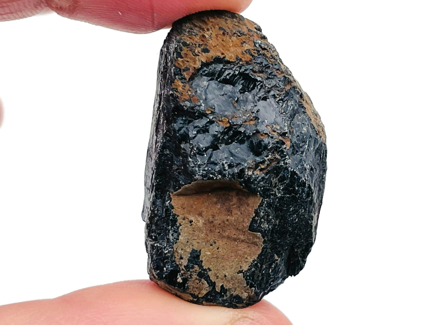 Raw Red Ribbon Obsidian Gemstone - RA1205