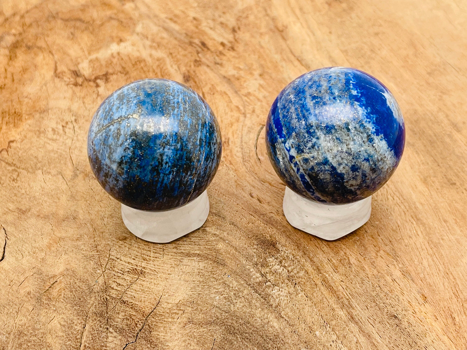 Sphère de lapis-lazuli A++ ?€? Boule de cristal - Pierres de guérison ?€? Décoration en cristal ?€? 40-50 mm - BA1007