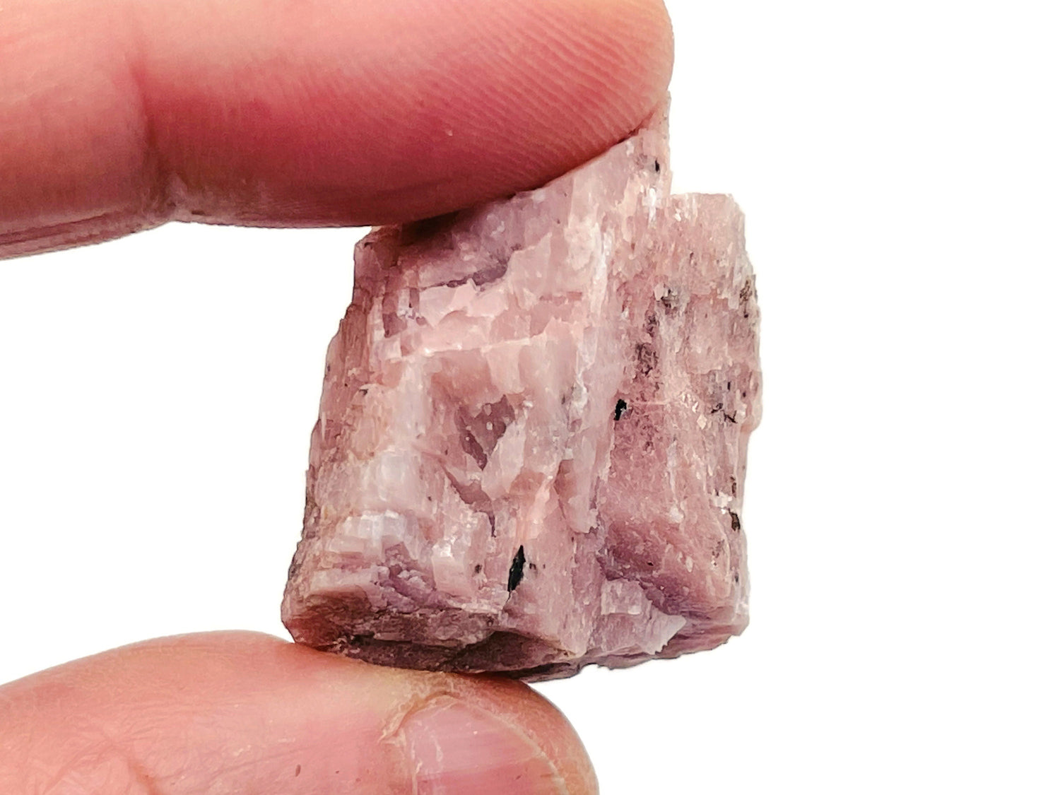 Spodumène var. Kunzite Pierre brute ?€? Pierre de spodumène brute - Pierre du Pakistan - Cristal - RA1191