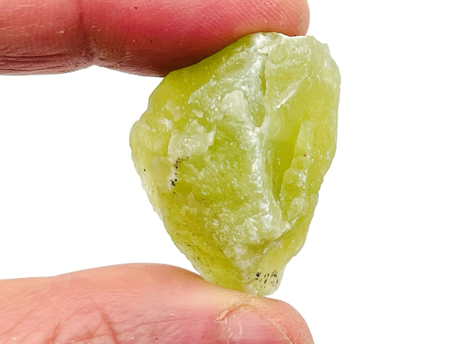 Pierre de jade brute neuve - Pierre verte - Cristal chinois - Pierre précieuse - RA1192
