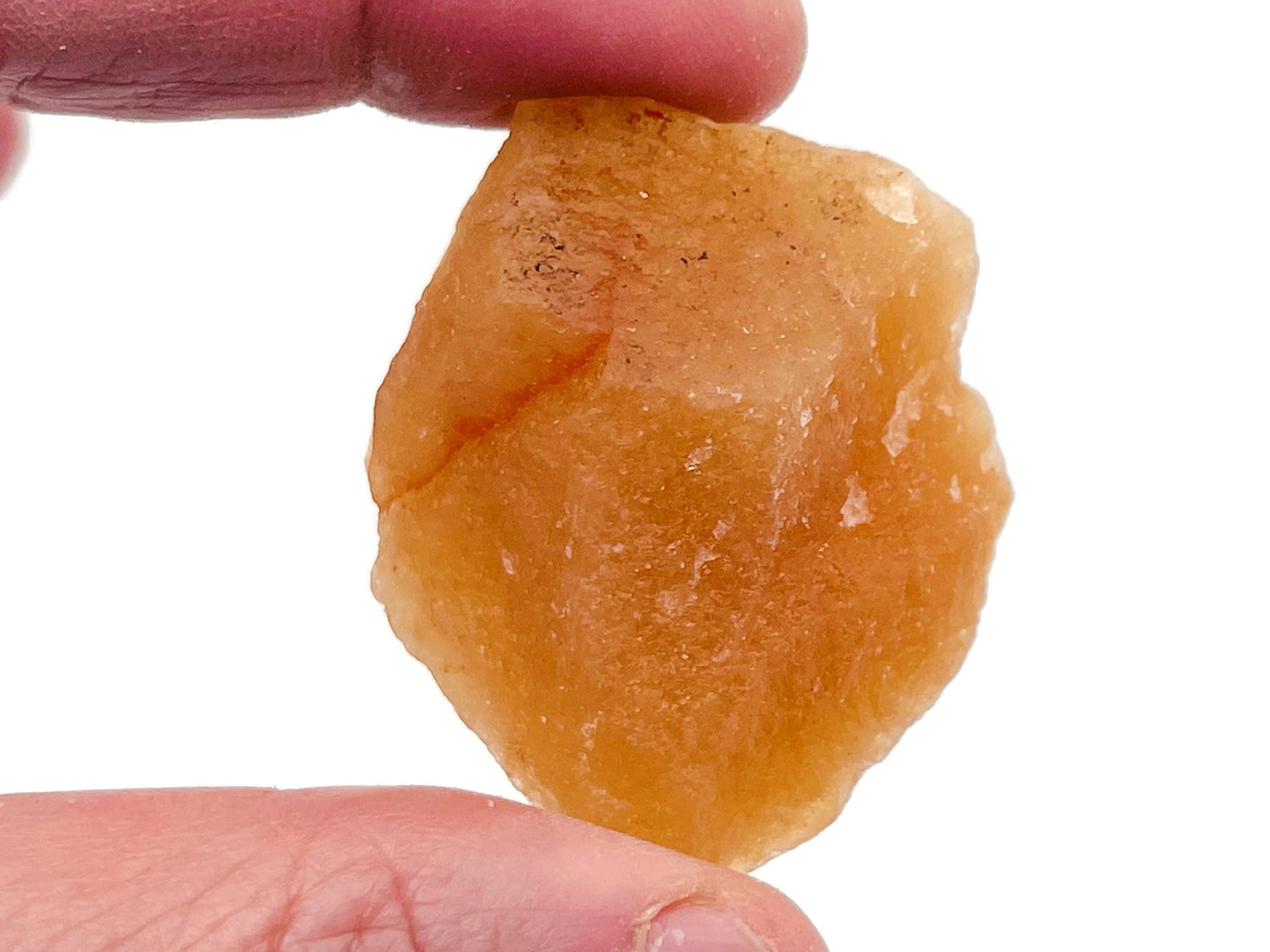 Pierre brute d'aventurine orange - Morceau d'aventurine brute - Pierre précieuse d'aventurine orange - Aventurine brute - Cristal du chakra du cœur - RA1042