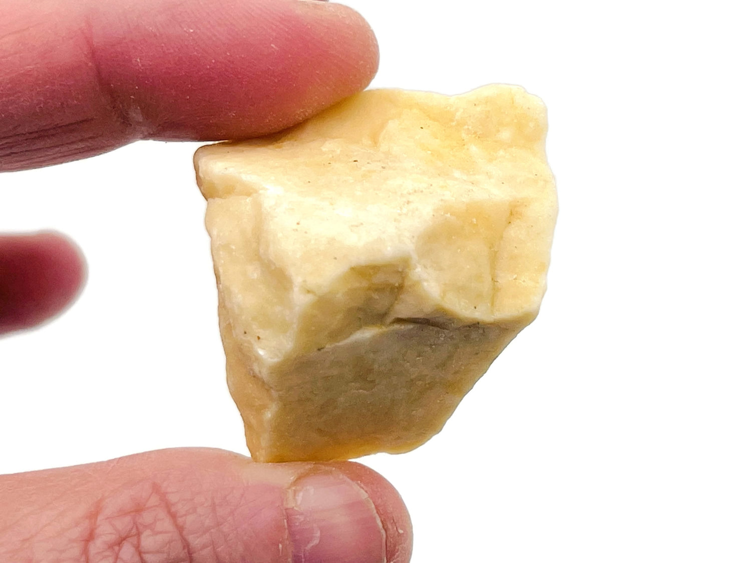 Pierre de jade jaune brute ?€? Pierre de cristal brute - Pierre précieuse - Cristal ?€? Pierre de guérison ?€? RA1067