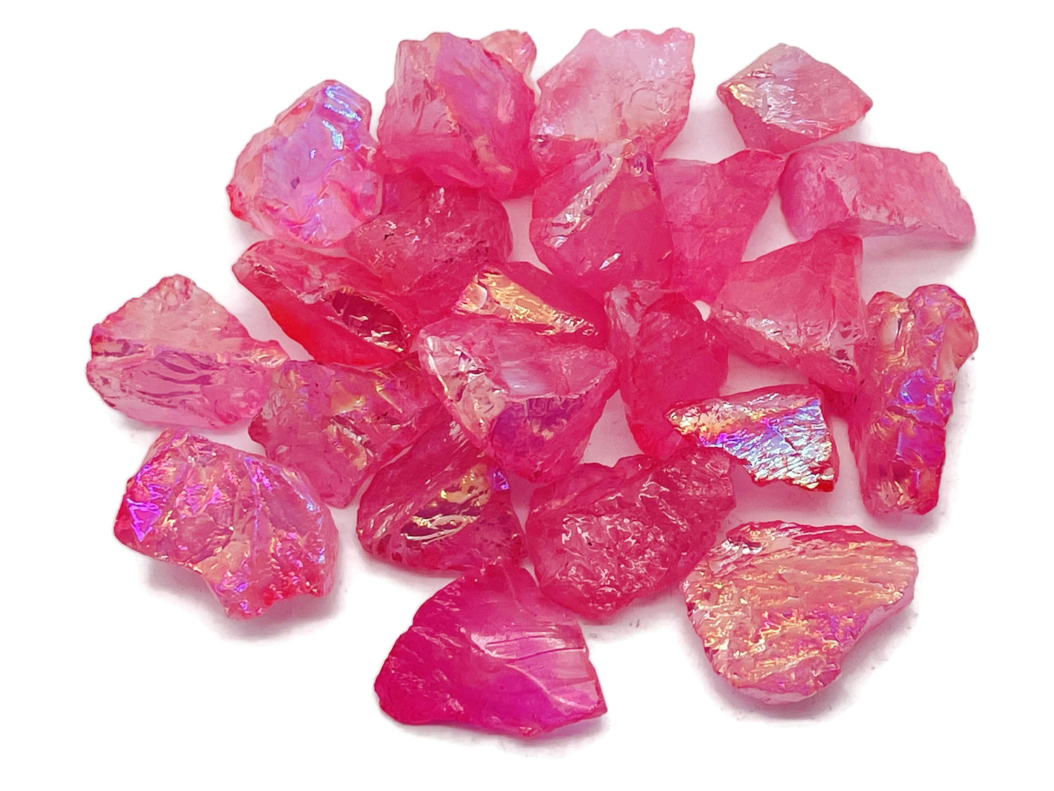 Raw Pink Aura Quartz Gemstone - Raw Stone - RA1259