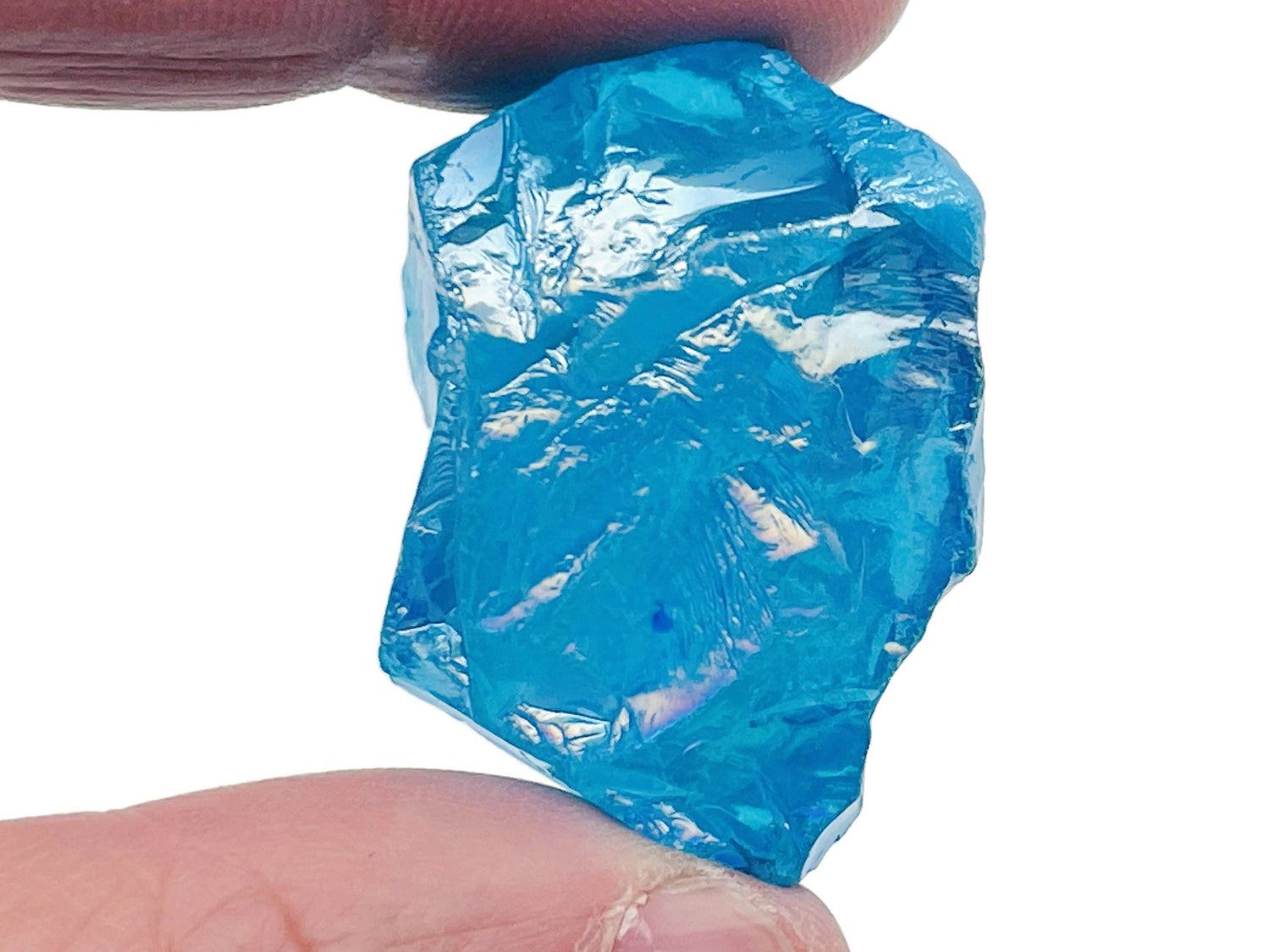 Raw Blue Aura Quartz Gemstone - RA1262