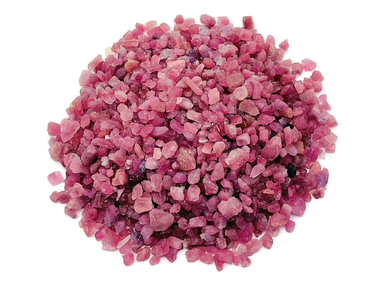 Piedras de Turmalina Rosa (Chips) - Semipreciosas - A granel - 2-6mm - CP1221