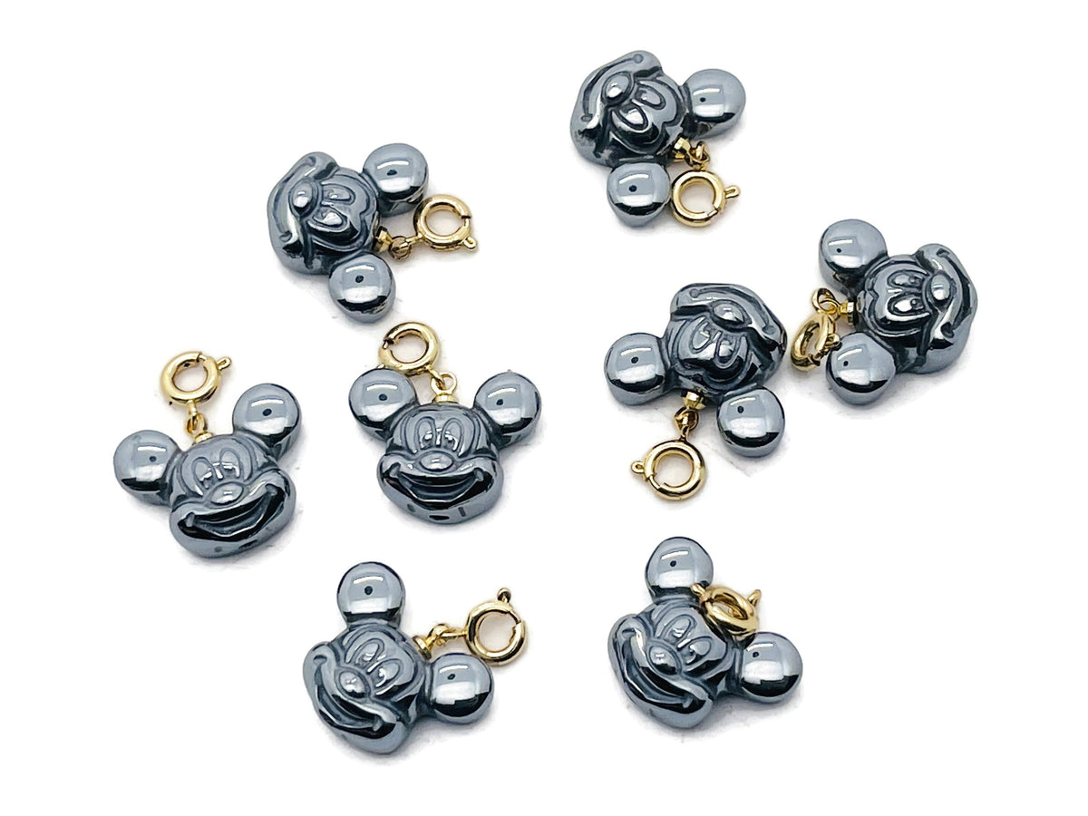 Terahertz Mouse Crystal Pendant by GemstoneGO, showcasing a detailed, handcrafted crystal pendant with intricate mouse-shaped design.