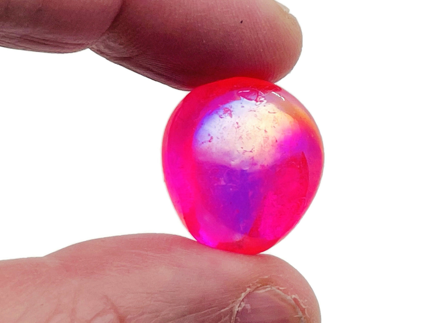 Pink Aura Quartz Tumbled - TU1258