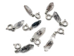 Herkimer Diamond crystal pendant from GemstoneGO, featuring a sparkling herkimer quartz stone in a jewelry-making setting.