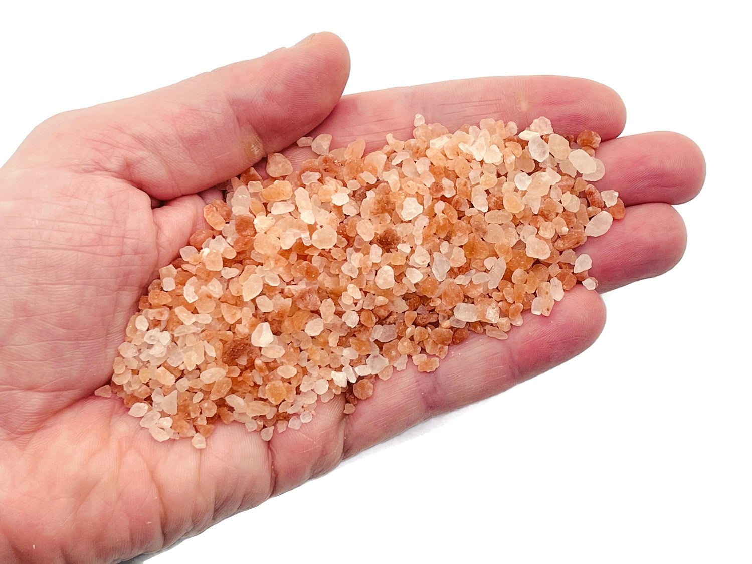 Chips de cristal de sal del Himalaya - Semipreciosas - A granel - 2-6mm - CP1223