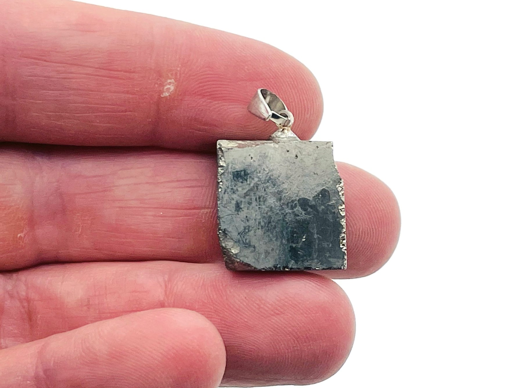 Pyrite crystal pendant from GemstoneGO featuring a striking gold-toned stone for strong protection and positive energy.