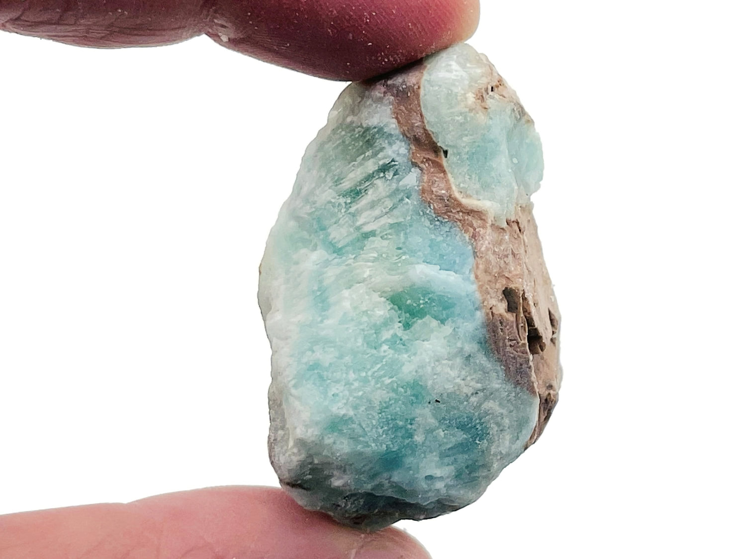 Calcite brute des Caraïbes - Morceau de calcite brute des Caraïbes ?€? Cristal de chakra ?€? RA1222