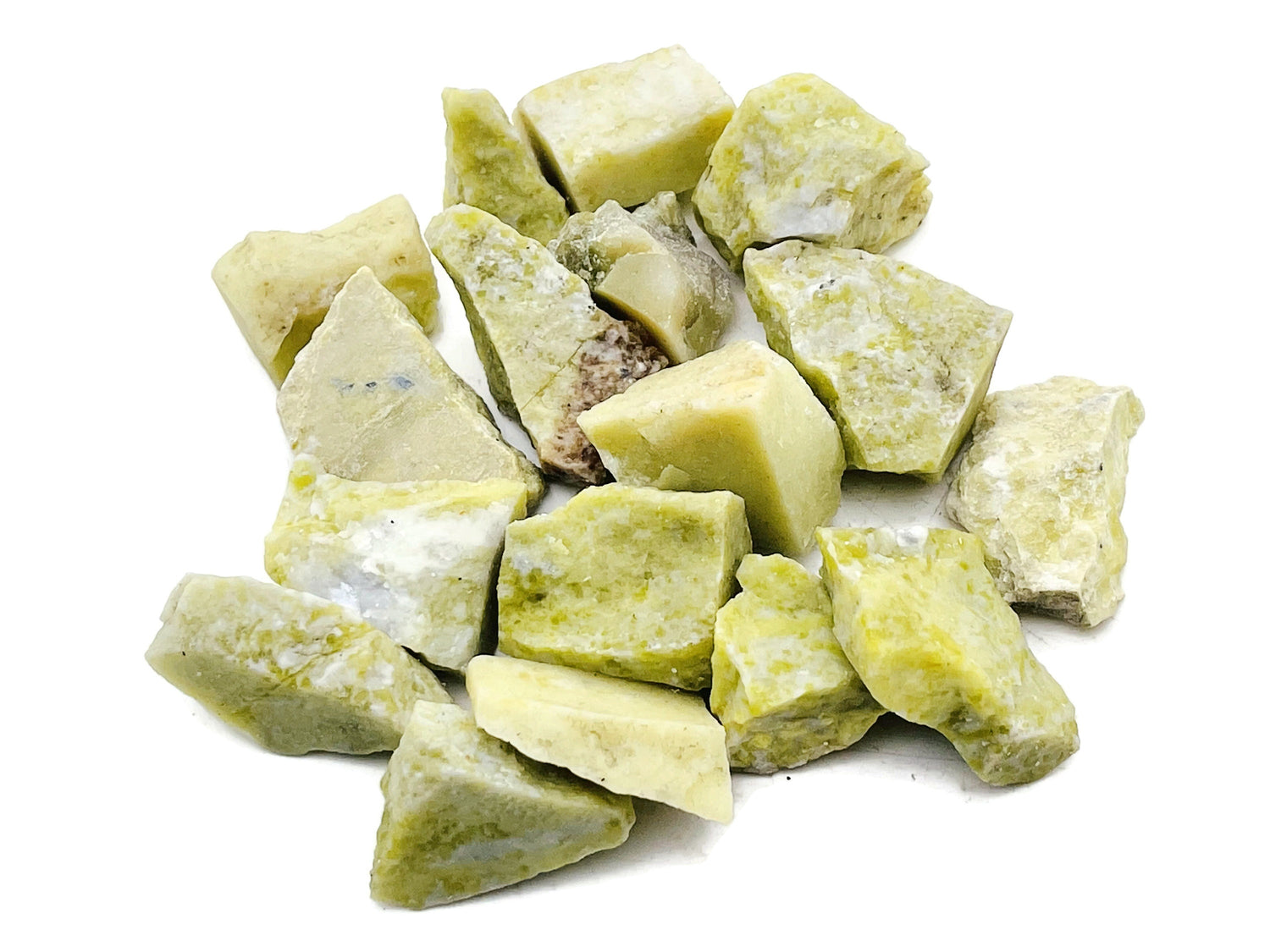 Raw Lemon Jade Gemstone - RA1229