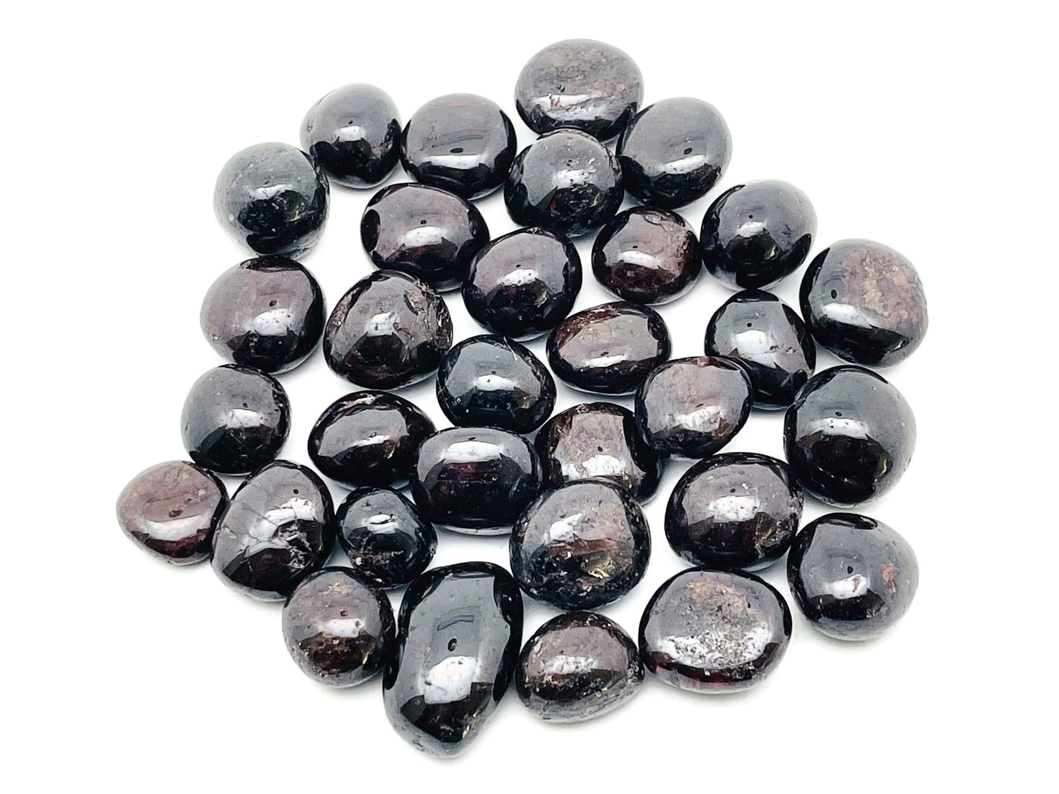 Orange Garnet Tumbled Stone - TU1251