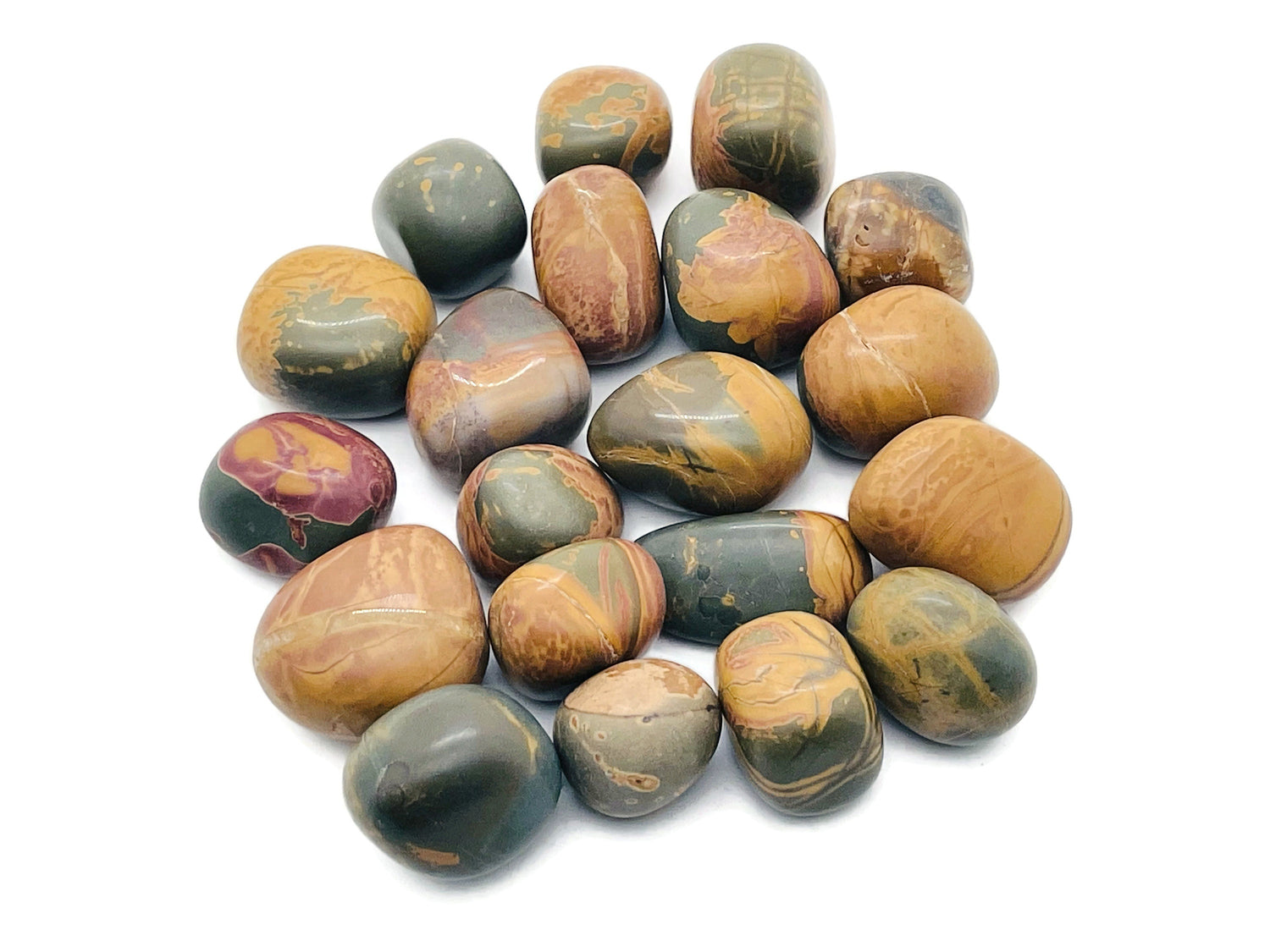 Tibetan Agate Tumbled Stone - TU1257