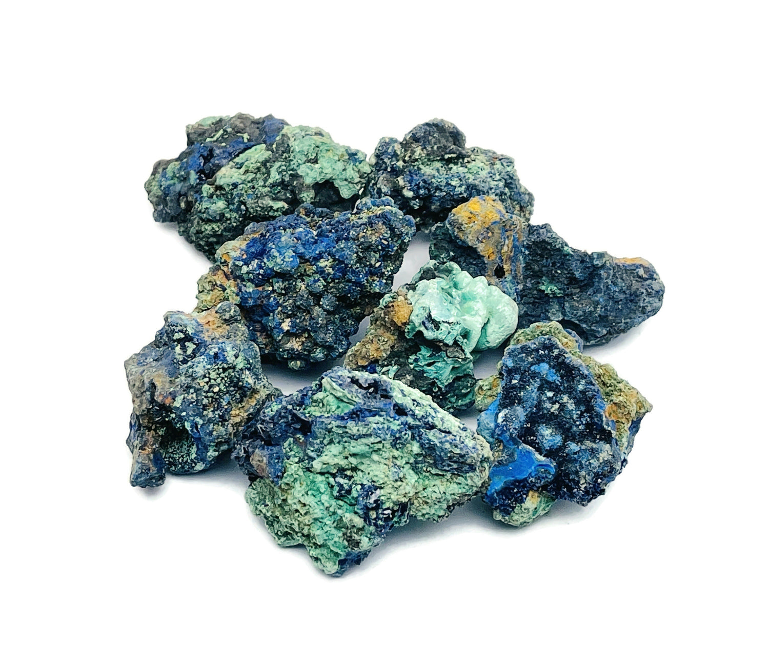 Pierre brute d'azurite ?€? Cristaux d'azurite bruts naturels ?€? Pierre d'azurite brute ?€? Cristal d'azurite aux vertus curatives ?€? Lot d'azurite brute ?€? RA1277