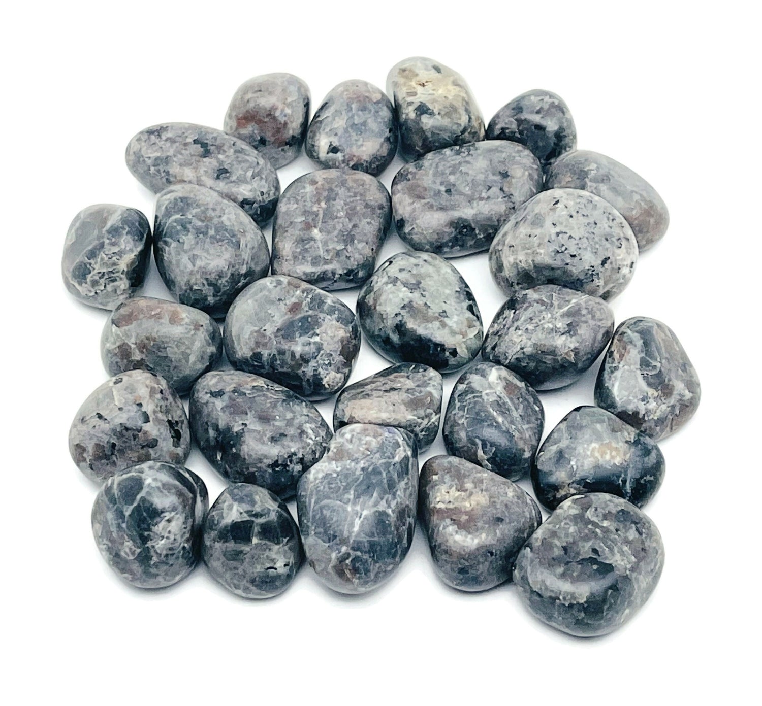 Pierre roulée de Yooperlite ?€? Cristal brut de sodalite fluorescente - Pierre précieuse - Cristal ?€? Pierre de guérison ?€? TU1283